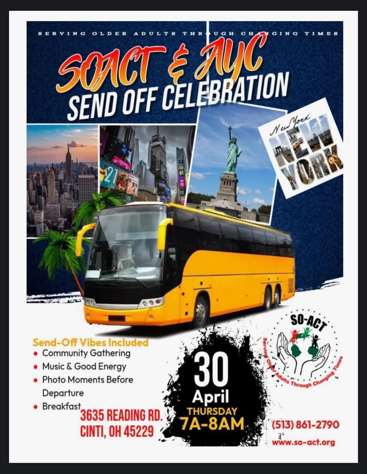 SO-ACT & Avondale Youth Council Send-Off Celebration
