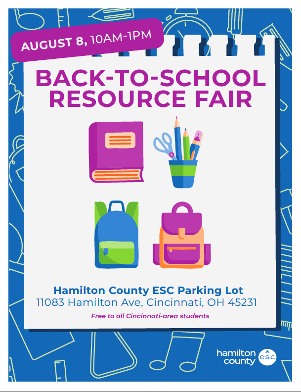 Hamilton County ESC Back-to-School Resource Fair