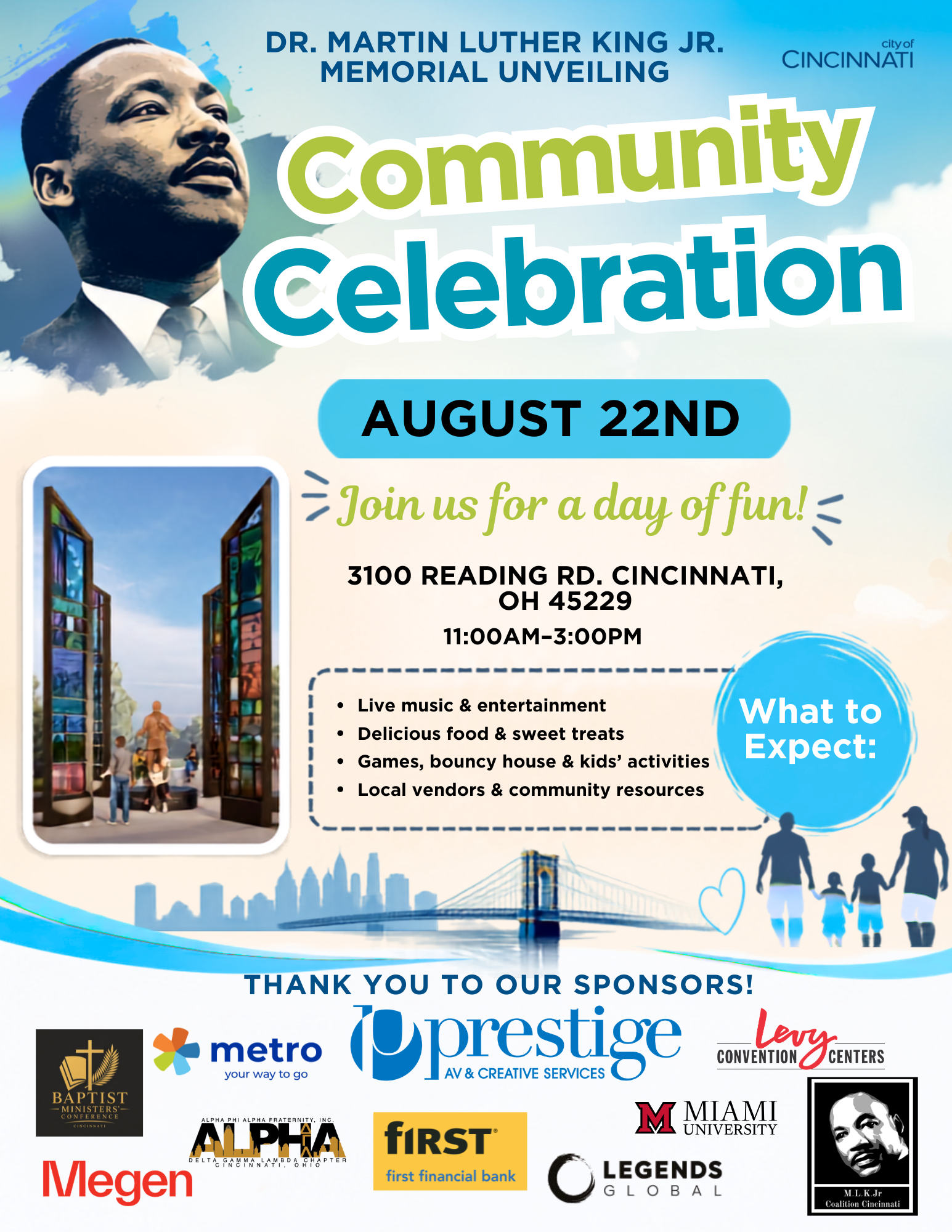 Dr. Martin Luther King Jr. Memorial Community Celebration