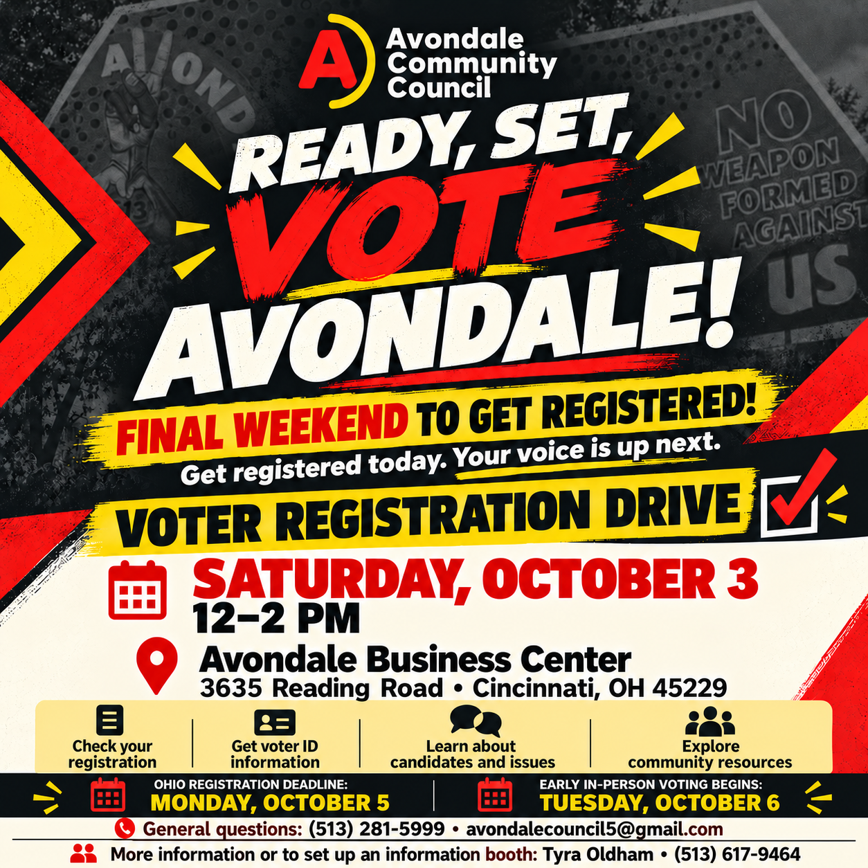 Ready Set Vote! Avondale 