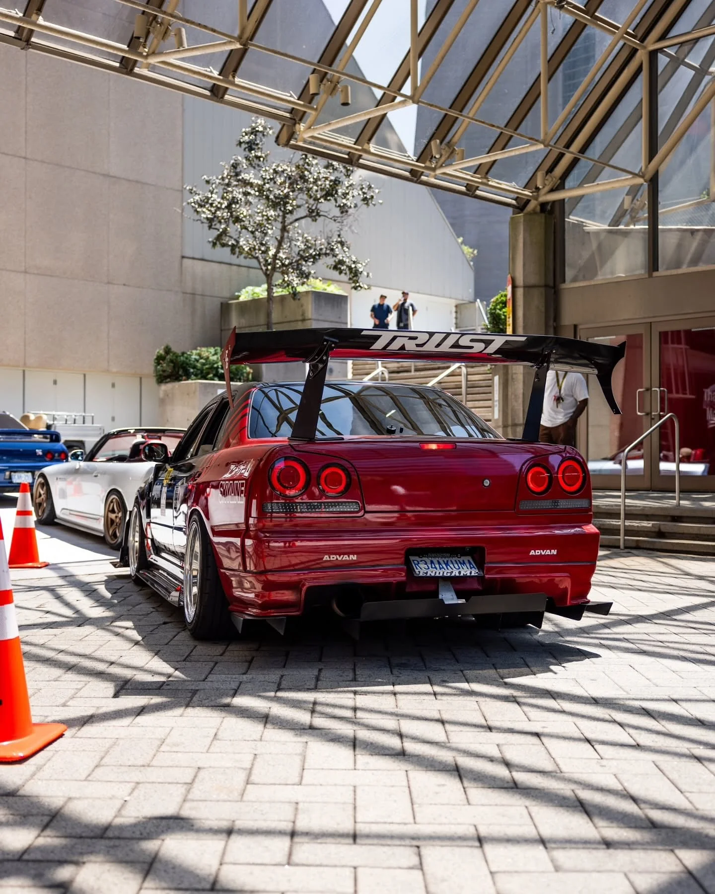 Missing @importfest this year but the @endgame.tm line is even crazier this year 👀

Don&rsquo;t want to miss out on new merch, cars, and vibes this year!

Build to inspire.
WWW.TEAMENDGAME.CO

#eyesofakuma #teamendgame

 #gtr #skyline #jdm #nissan #