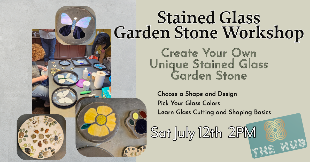 Stained Glass Stepping Stones