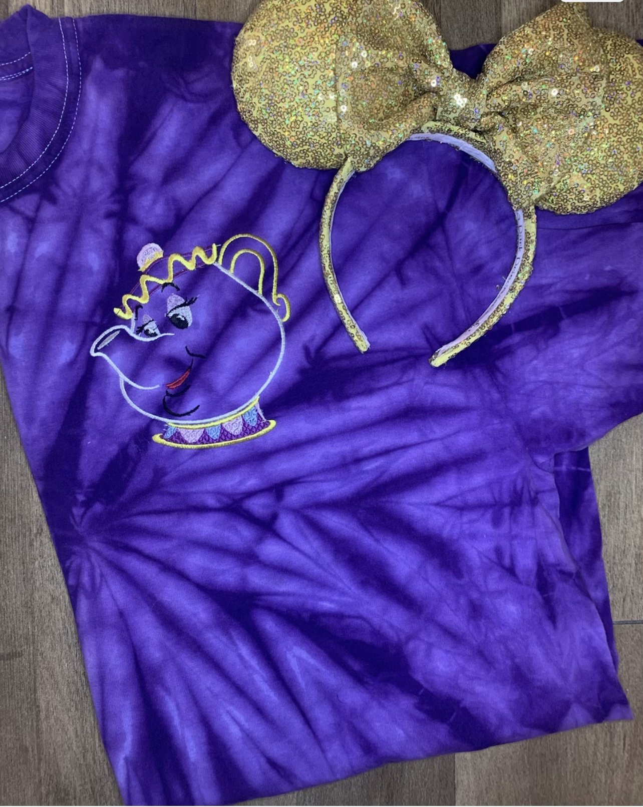 Mrs Potts Tie Dye Tee