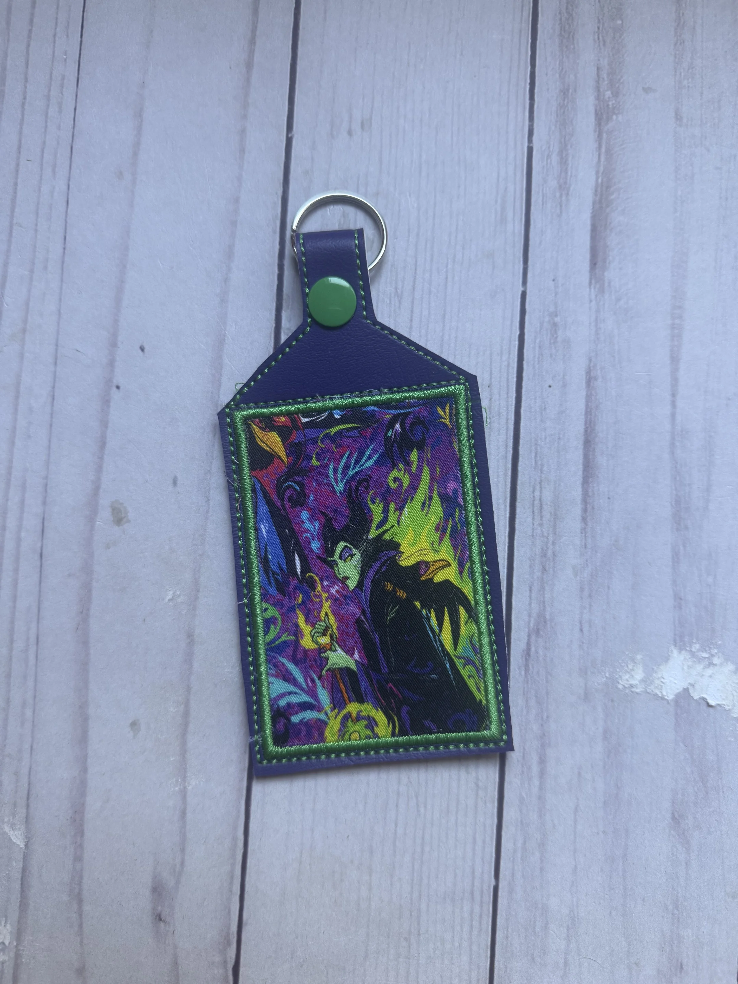Mistress of Evil Card Holder Keychain