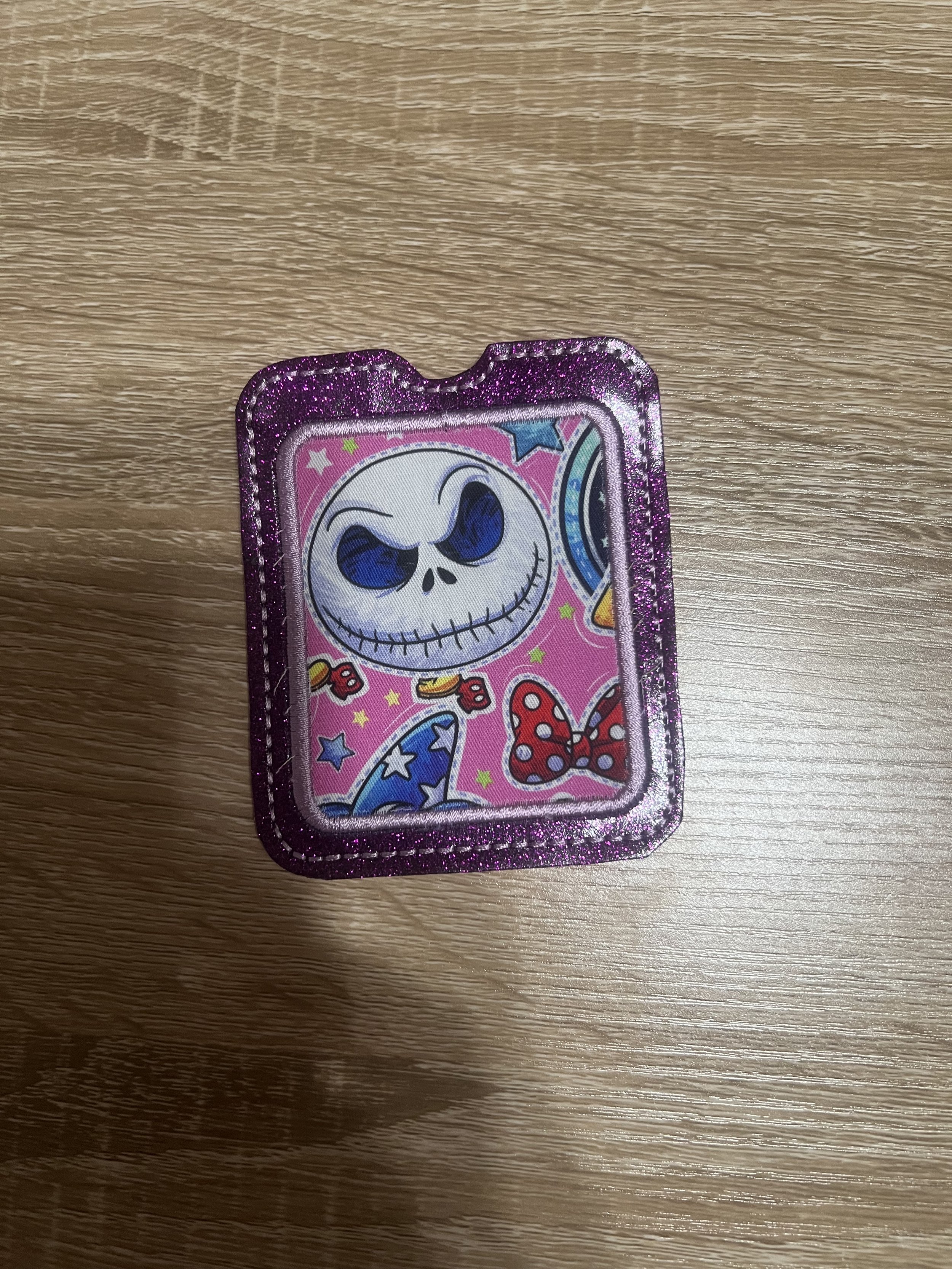 Jack Skelington Crayon Holder/ Card Wallet