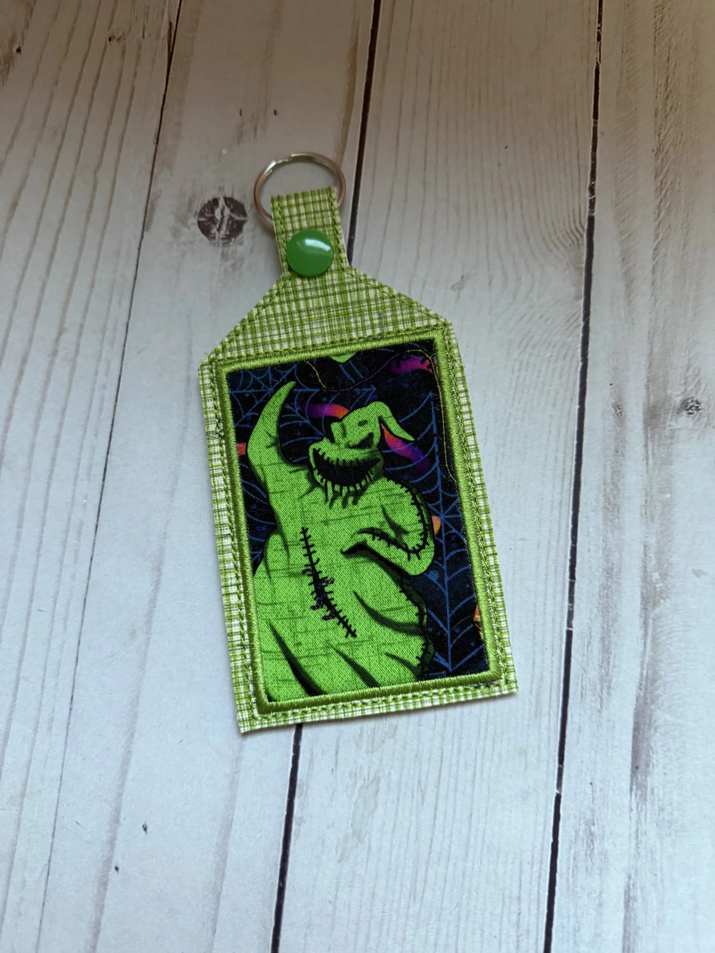 Oogie Boogie Card Holder Keychain