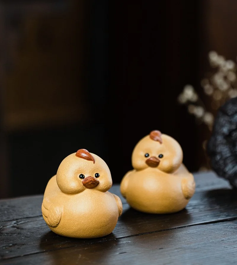 Yixing Purple Clay Little Duck Tea Pet