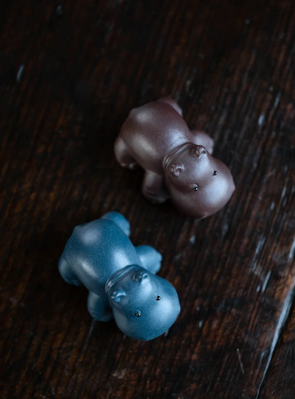 Yixing Purple Clay Hippo Tea Pet