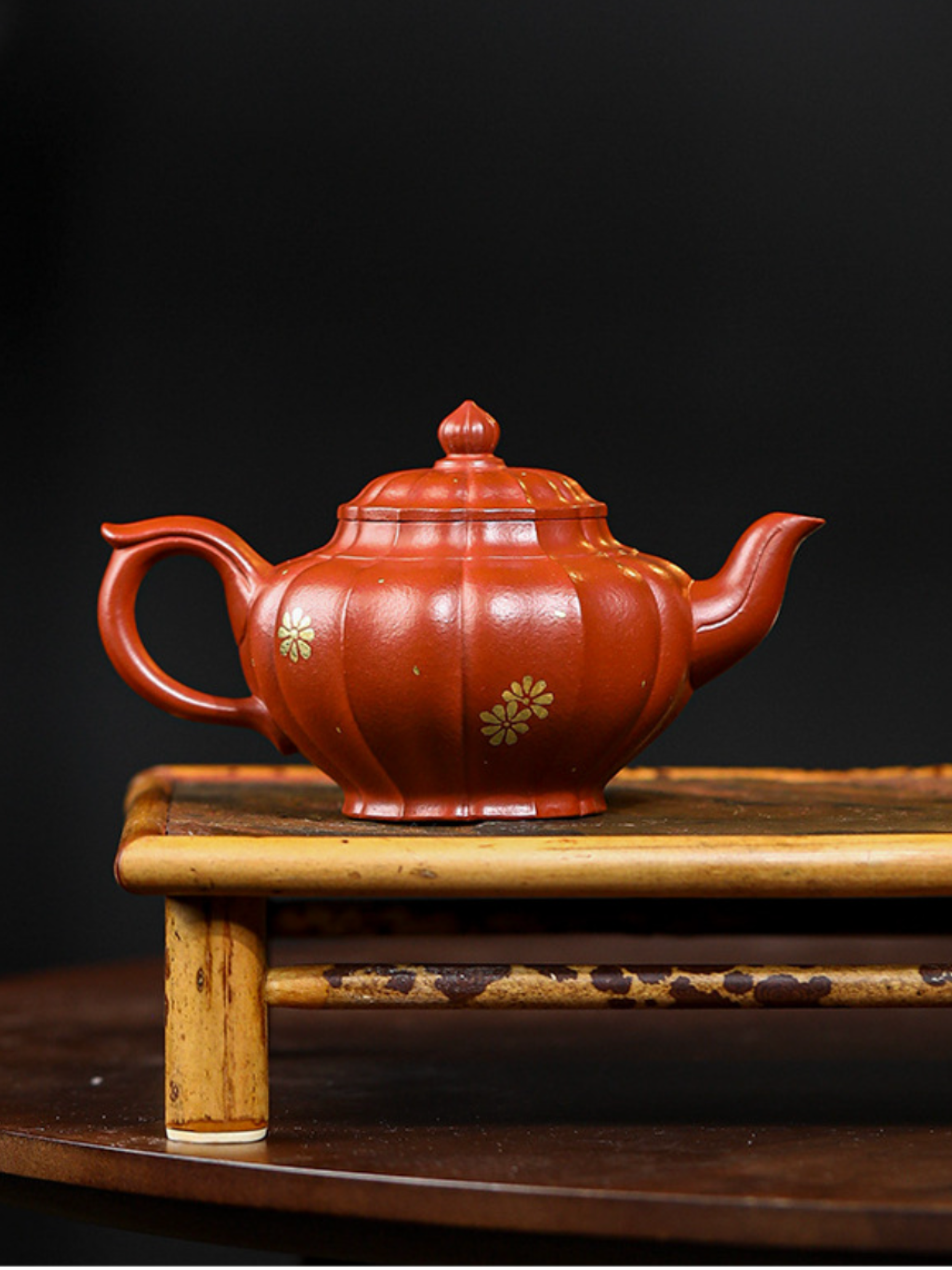 Handmade Yixing Clay “Xiaoying” (Smiling Cherry 笑樱) Teapot