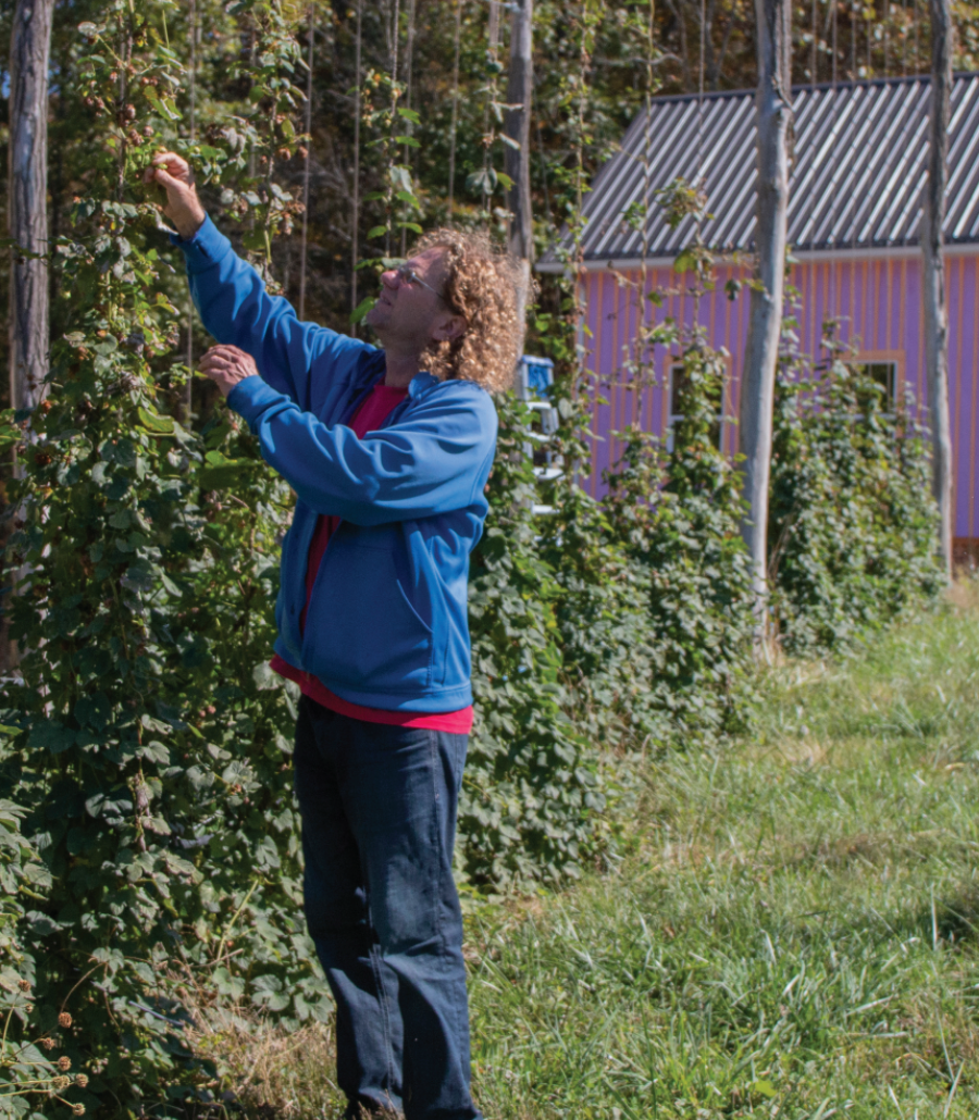An Organic Hop Farm in Southeast Ohio Cultivates New Experiences