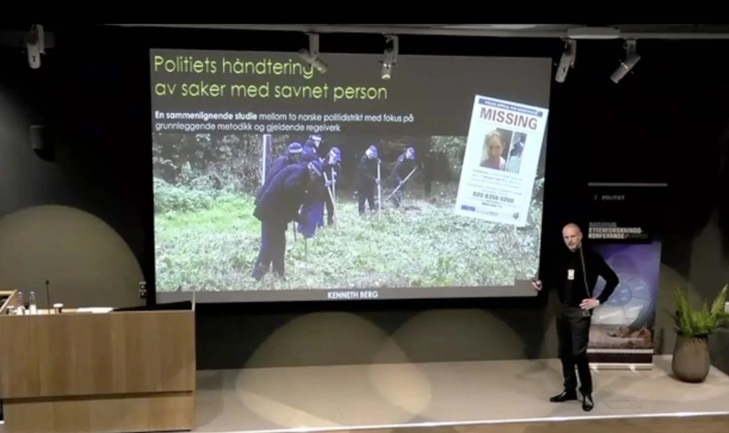 Foredrag av privatetterforsker Kenneth Berg hos Privatgranskeren AS.