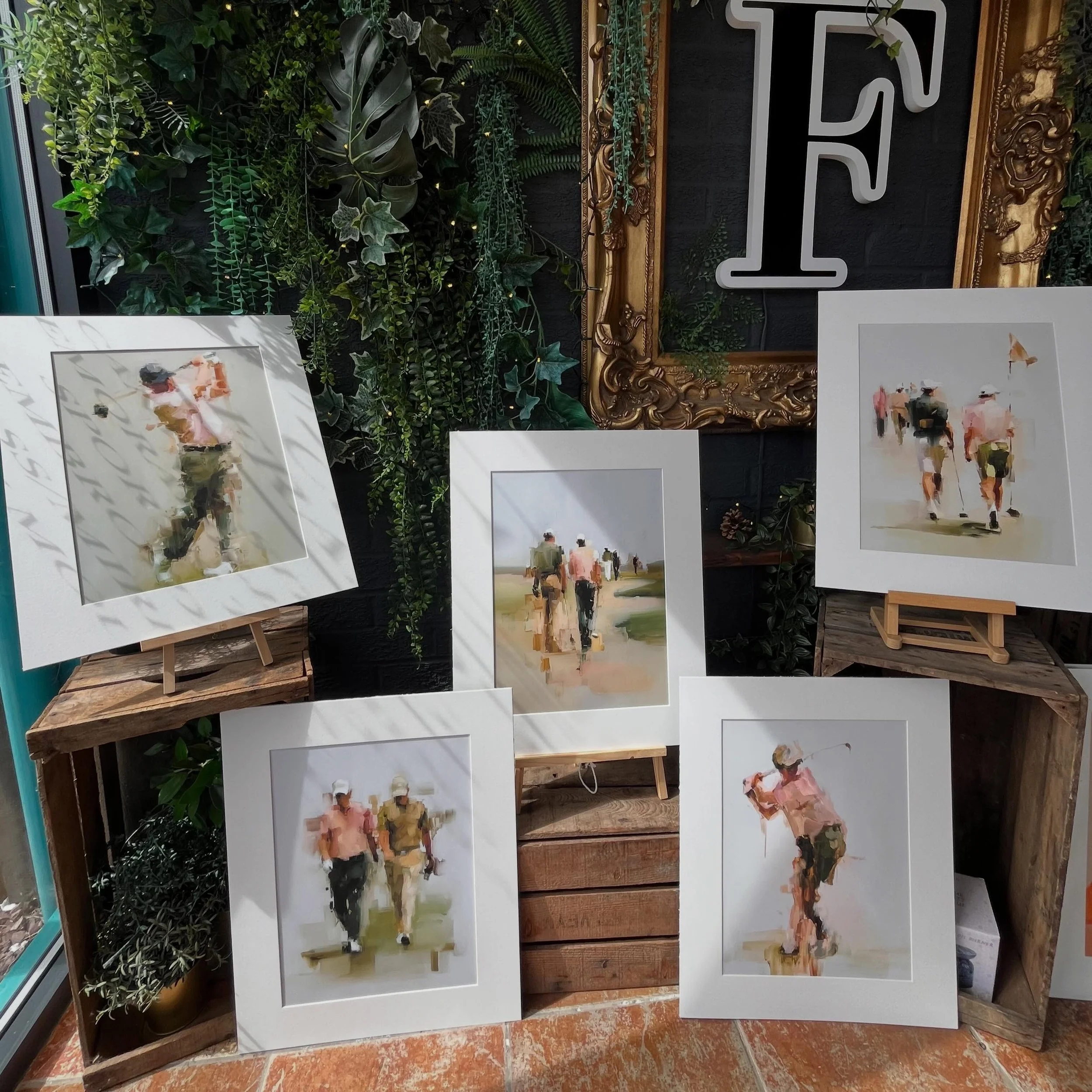 Father&rsquo;s Day is creeping up fast- here&rsquo;s a few prints for those golf obsessed dads ⛳️🏌️&zwj;♂️💕

External size is 20&rdquo;x16&rdquo; and &pound;30 each🏌️💙