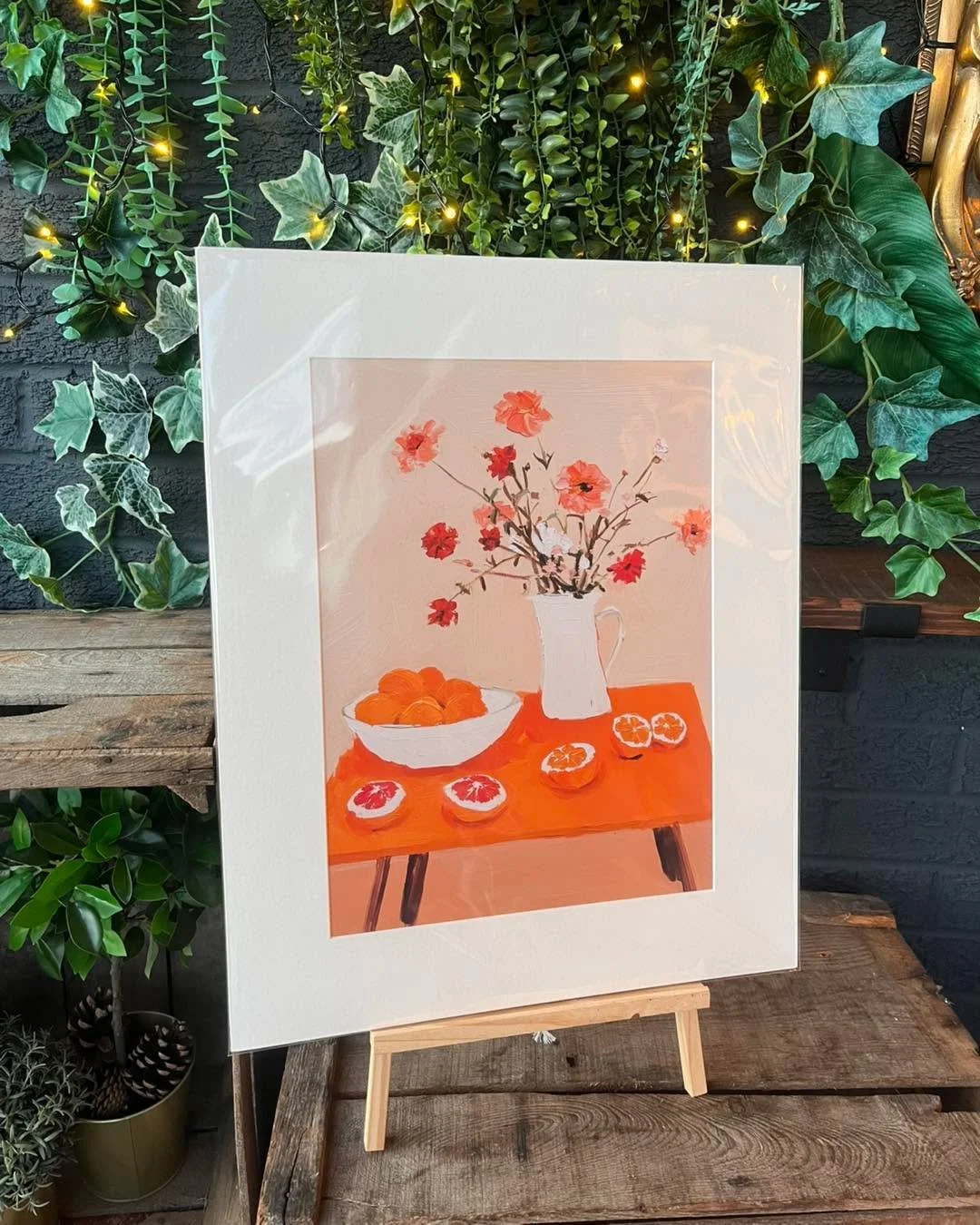 Some new mounted prints just put out in the shop 💐🌸 

Happy to see some bright florals this time of year 😅❄️🥶

Pop in to have a look🖼️