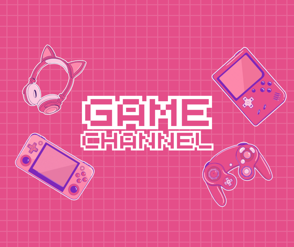 Animated gaming channel graphic created for social media