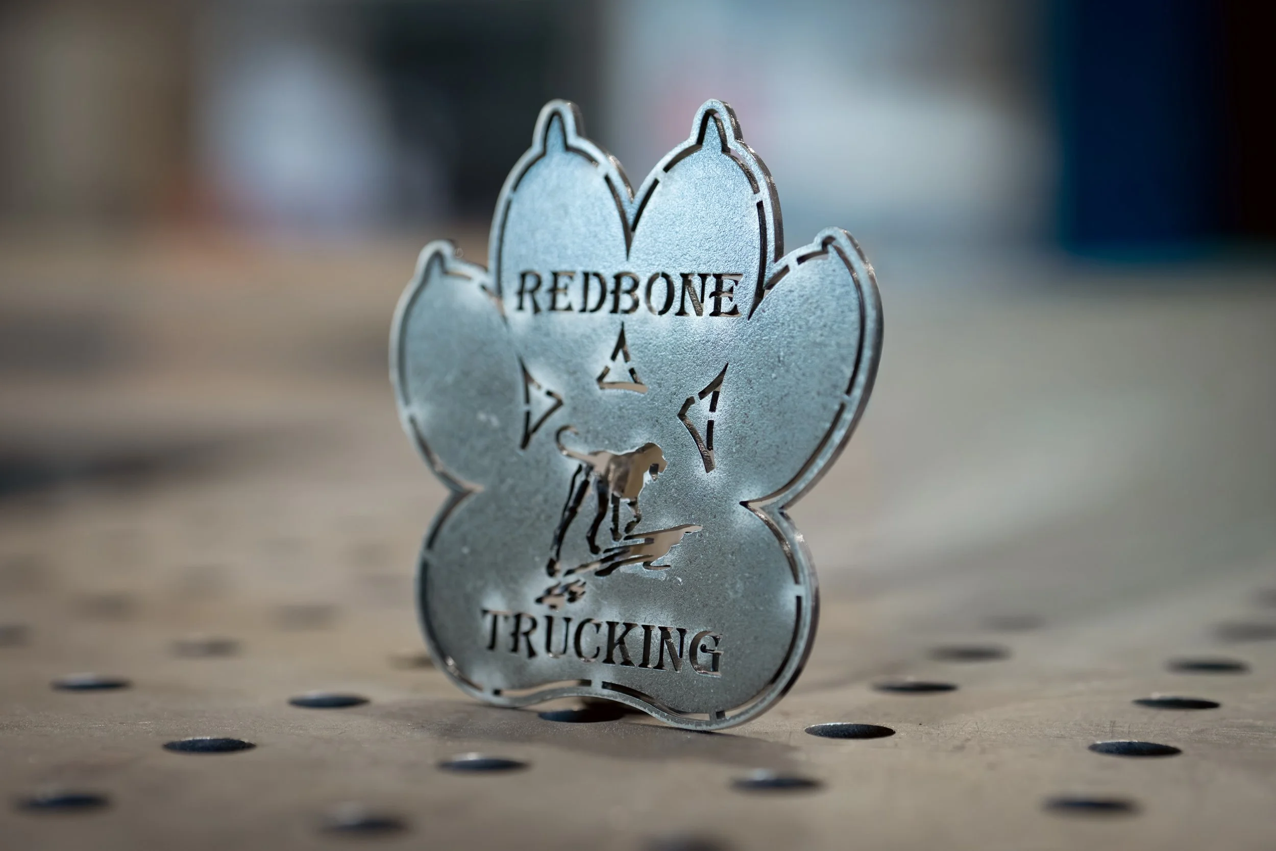 Redbone Trucking coaster (Trumpf TruLaser 1030)