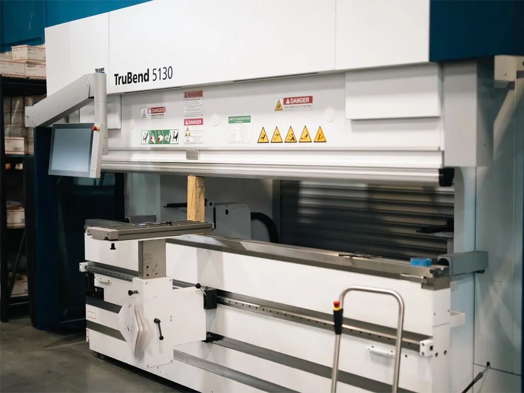 Accurate press brake forming and sheet metal bending in Salt Lake City. Custom angles, complex profiles, and high-volume runs. Contact us for a fast quote.