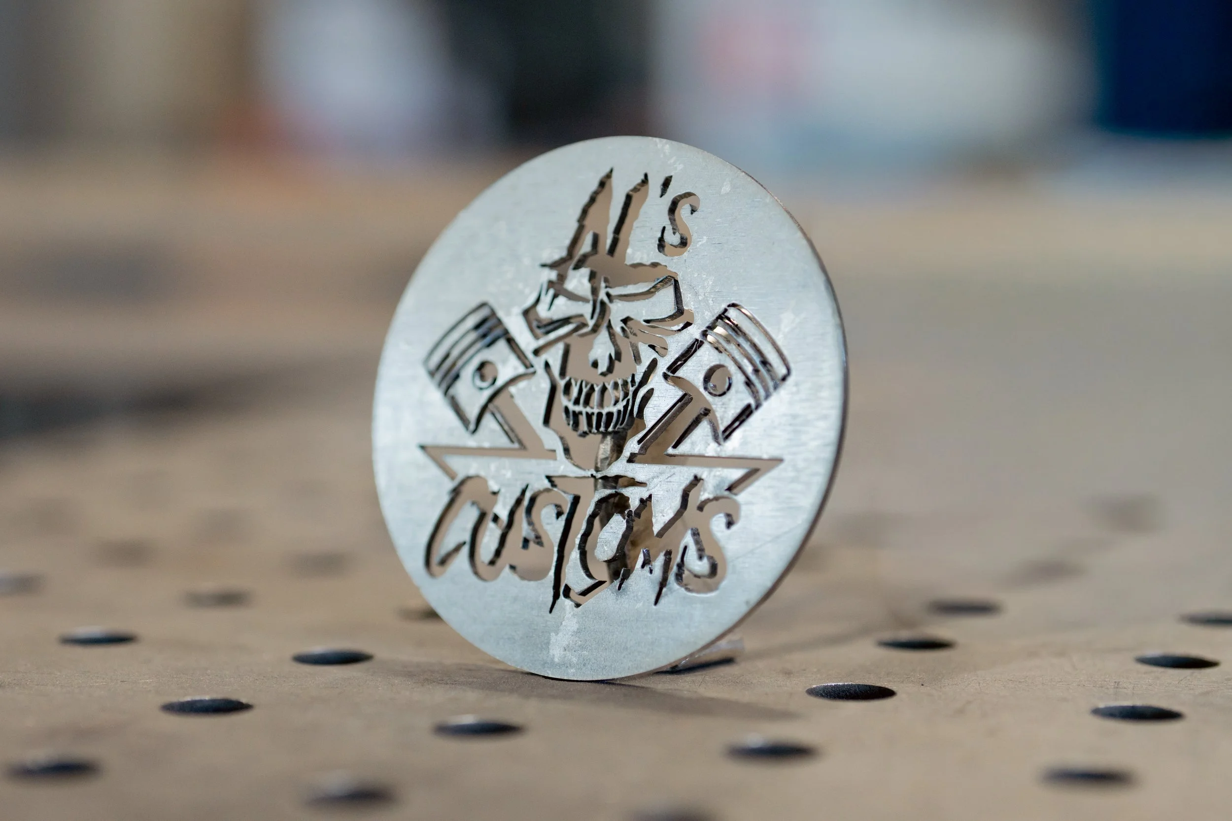 Al's Customs coaster (Trumpf TruLaser 1030)