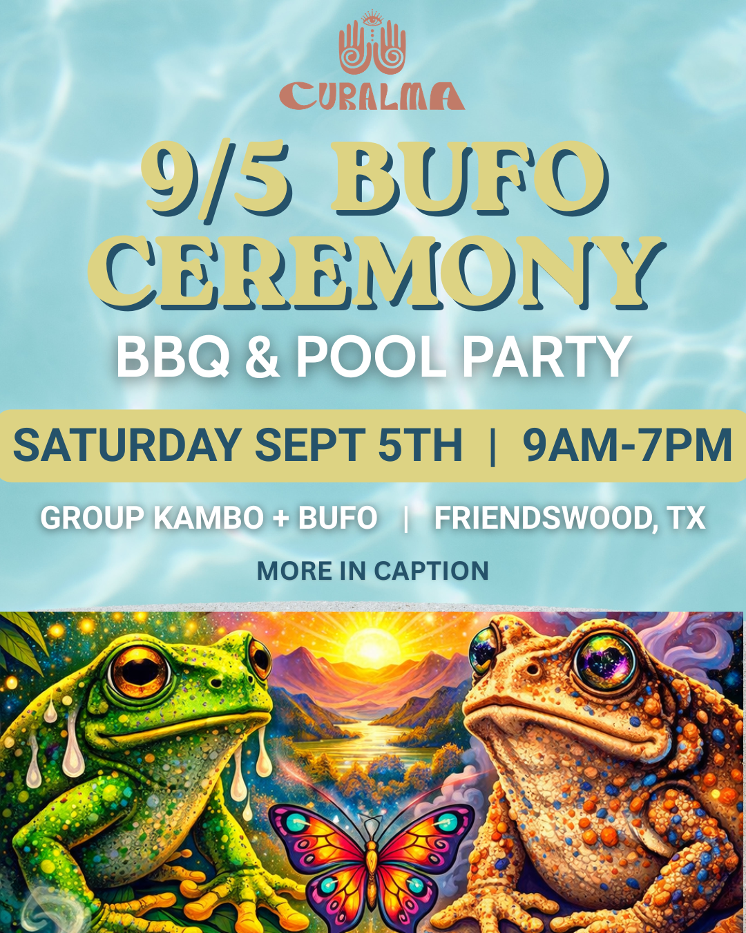 Group Kambo + Bufo Ceremony