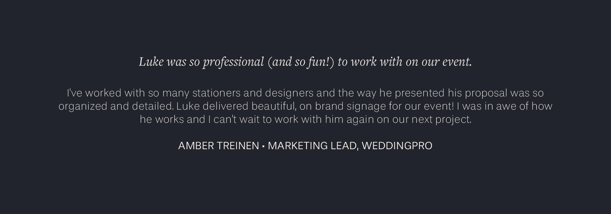 Lucasano Creative Review_weddingpro.png