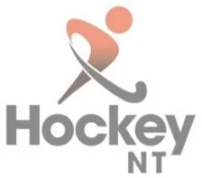 A logo featuring a stylized hockey player silhouette in orange and gray with the word 'Hockey' and the letters 'NT' below.