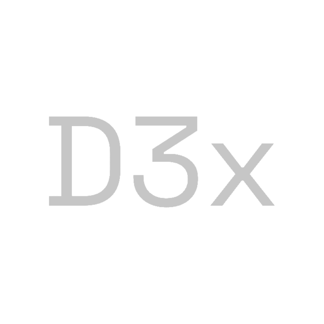 d3x logo