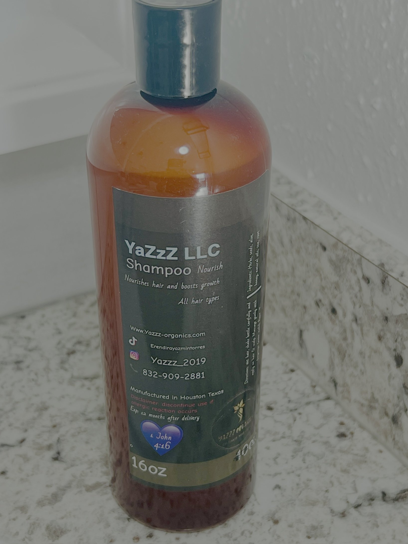 YAZZZ LLC Shampoo Nourish