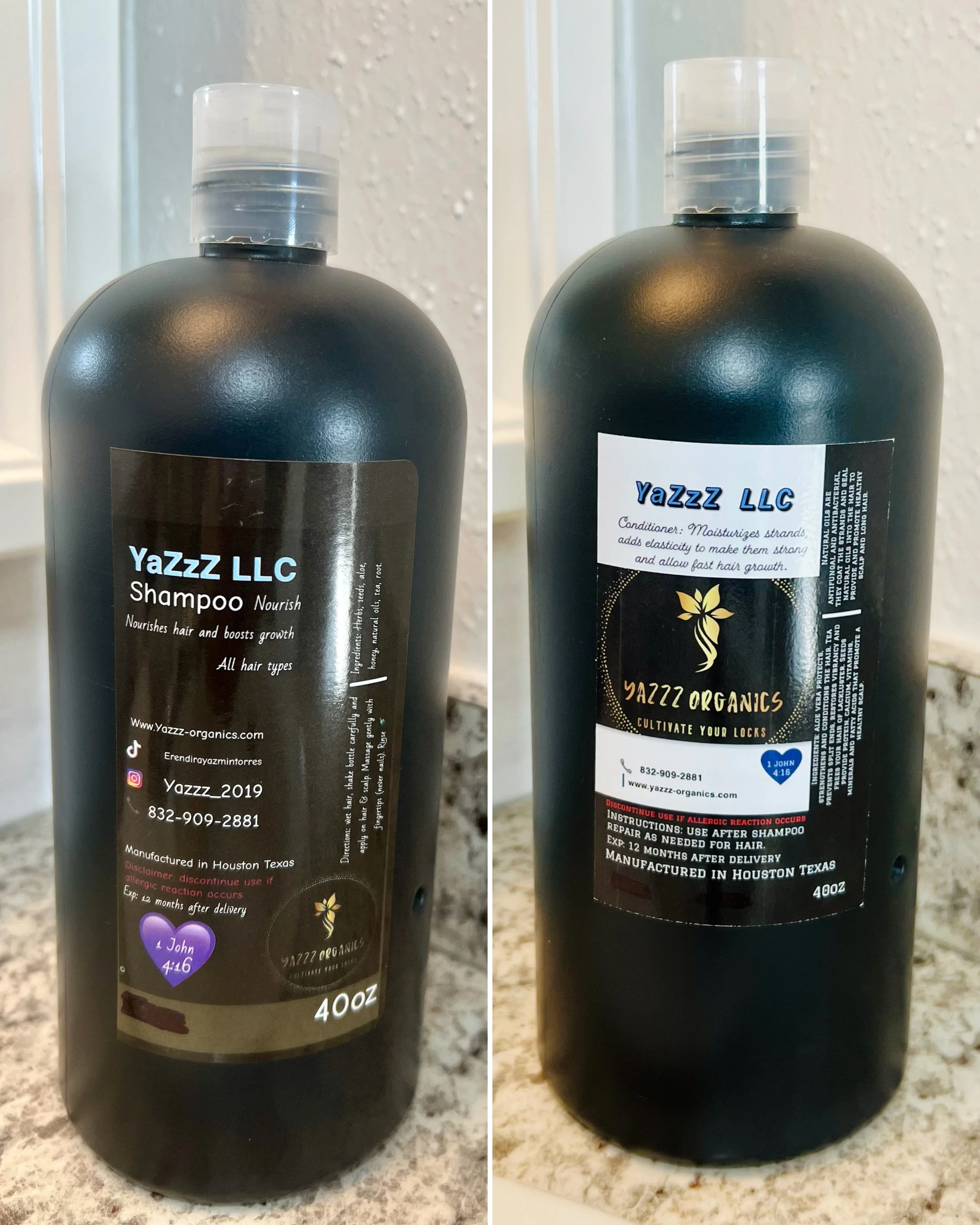 Shampoo and Conditioner Nourish