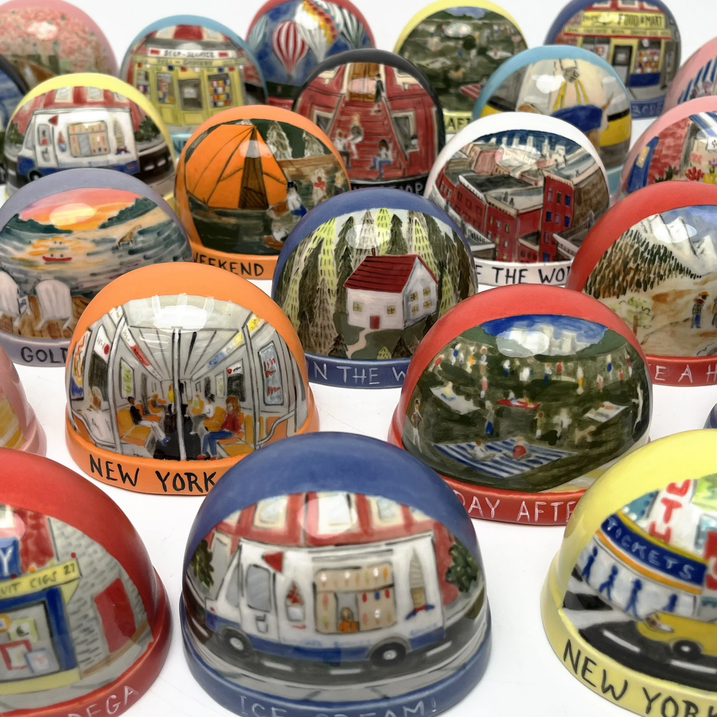 Souvenirs . ceramic & glaze