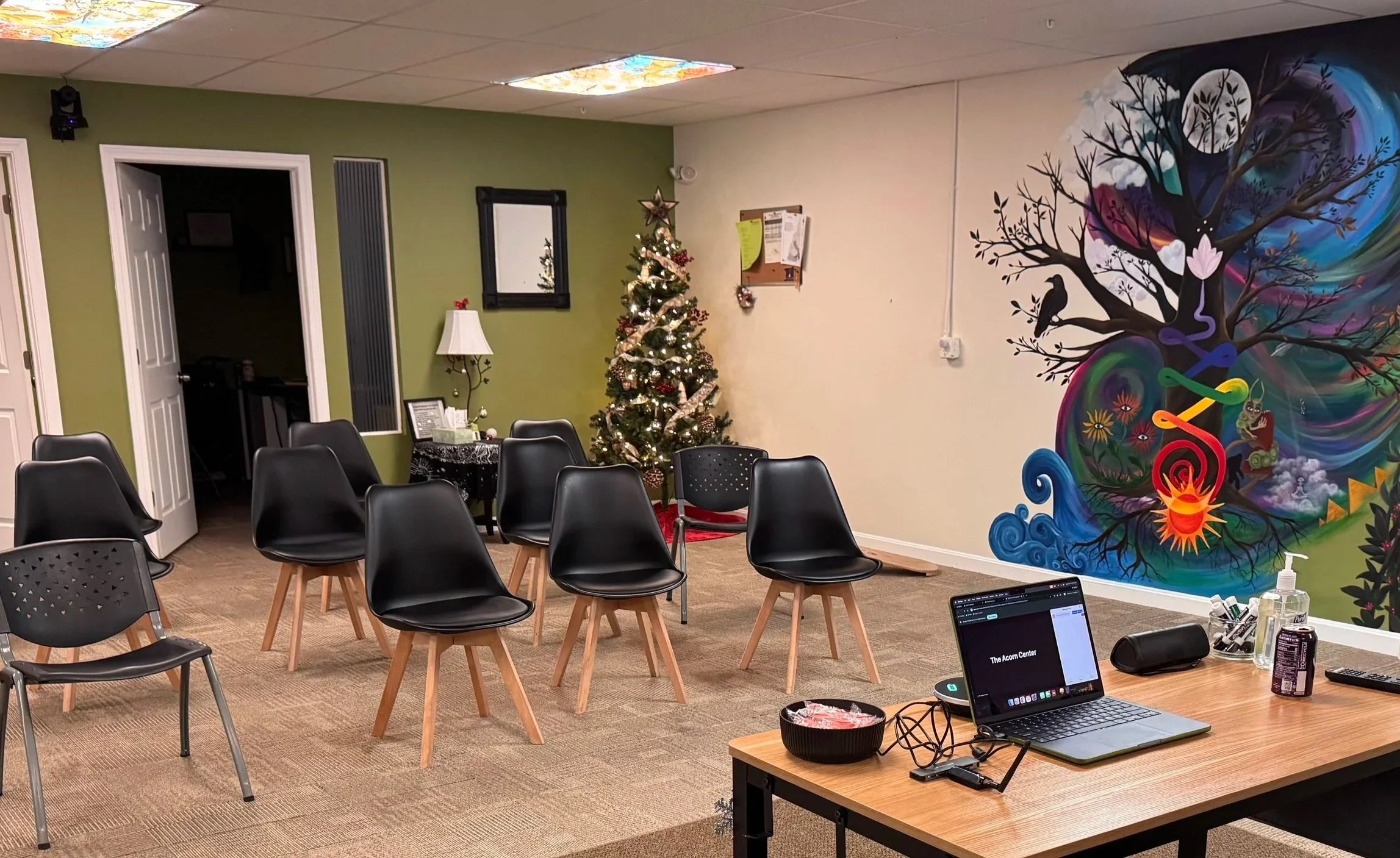 Inside The Acorn Center