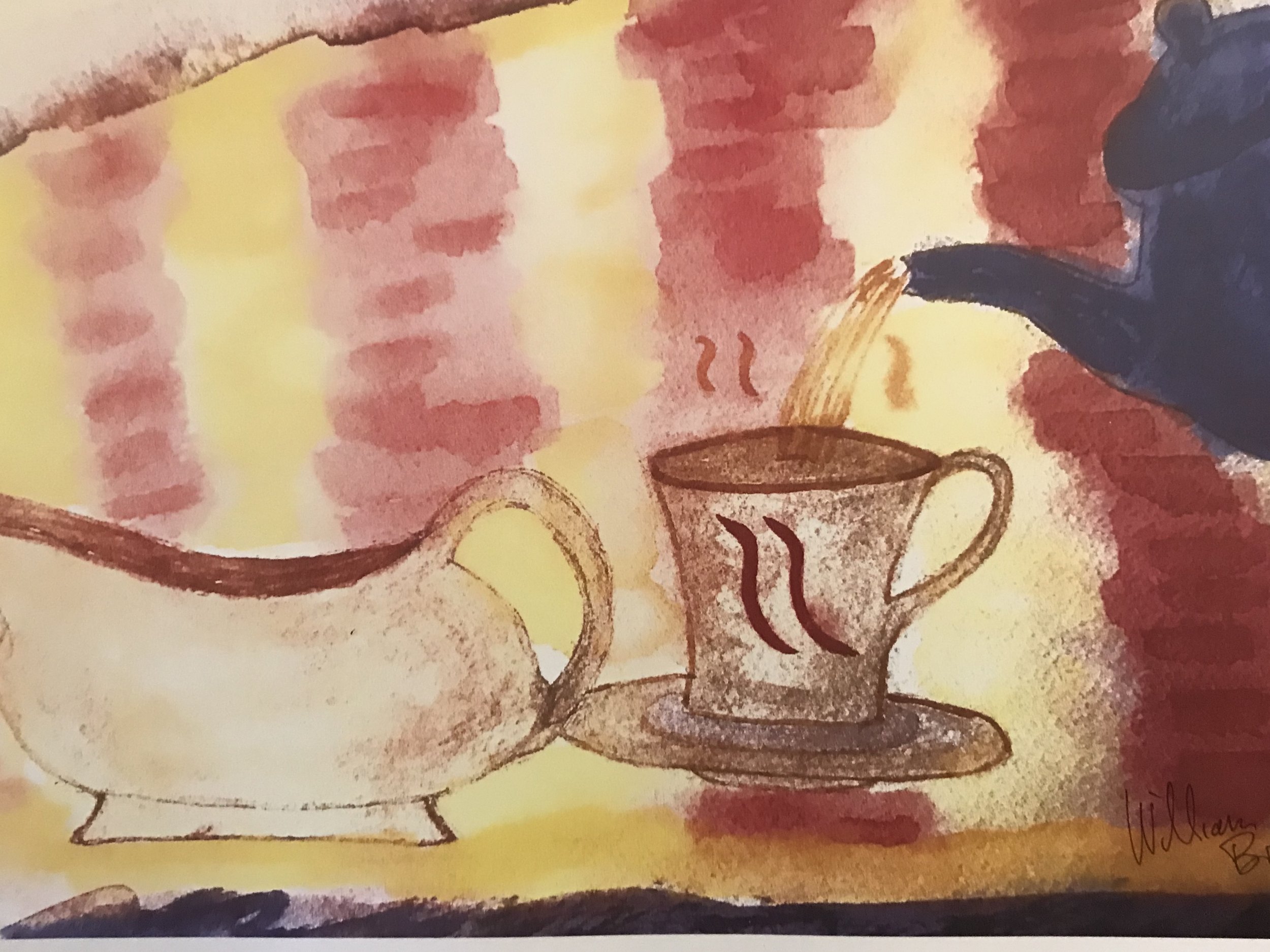 Gravy Bowl and Cup
