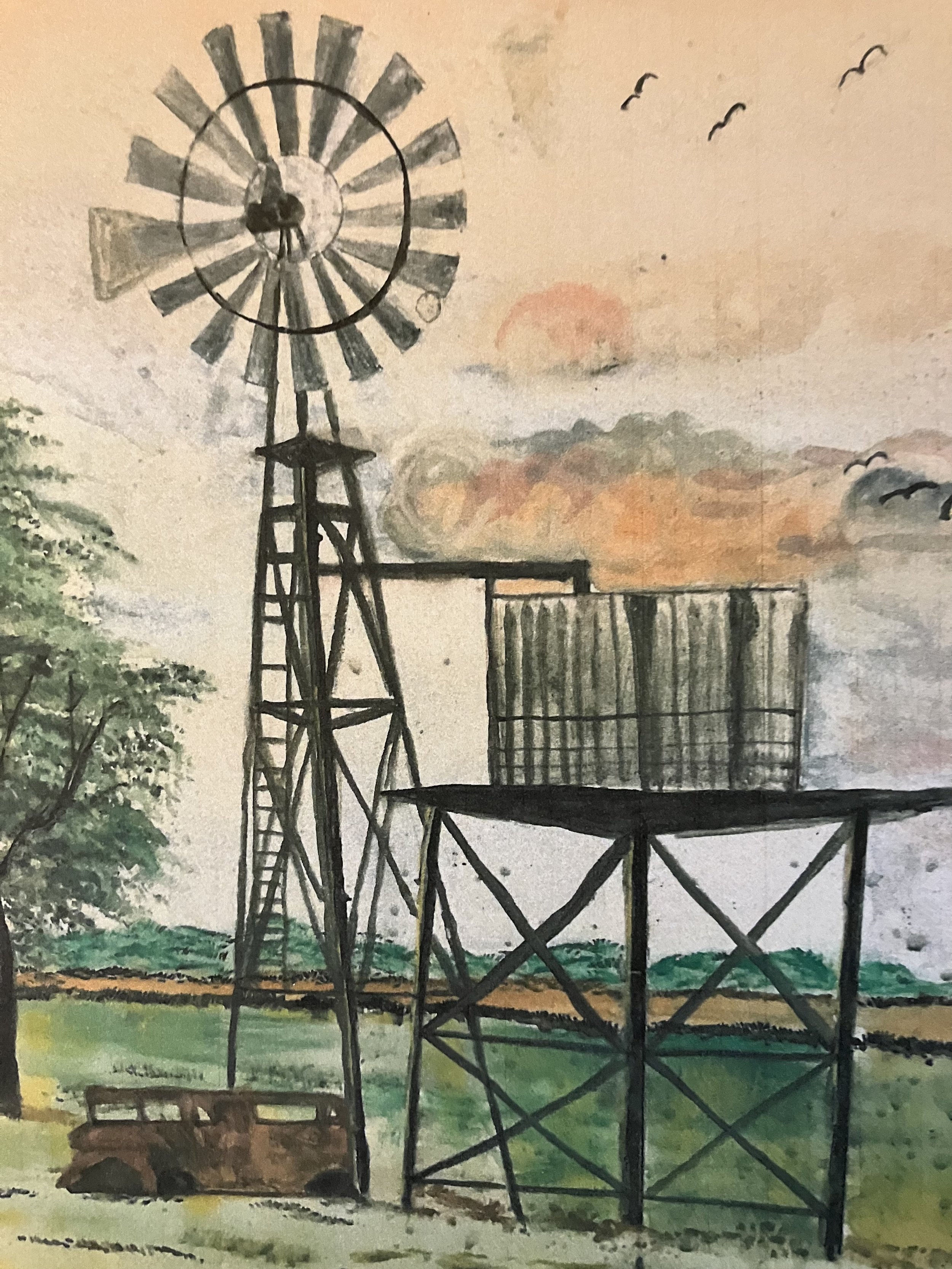 Windmill in Texas
