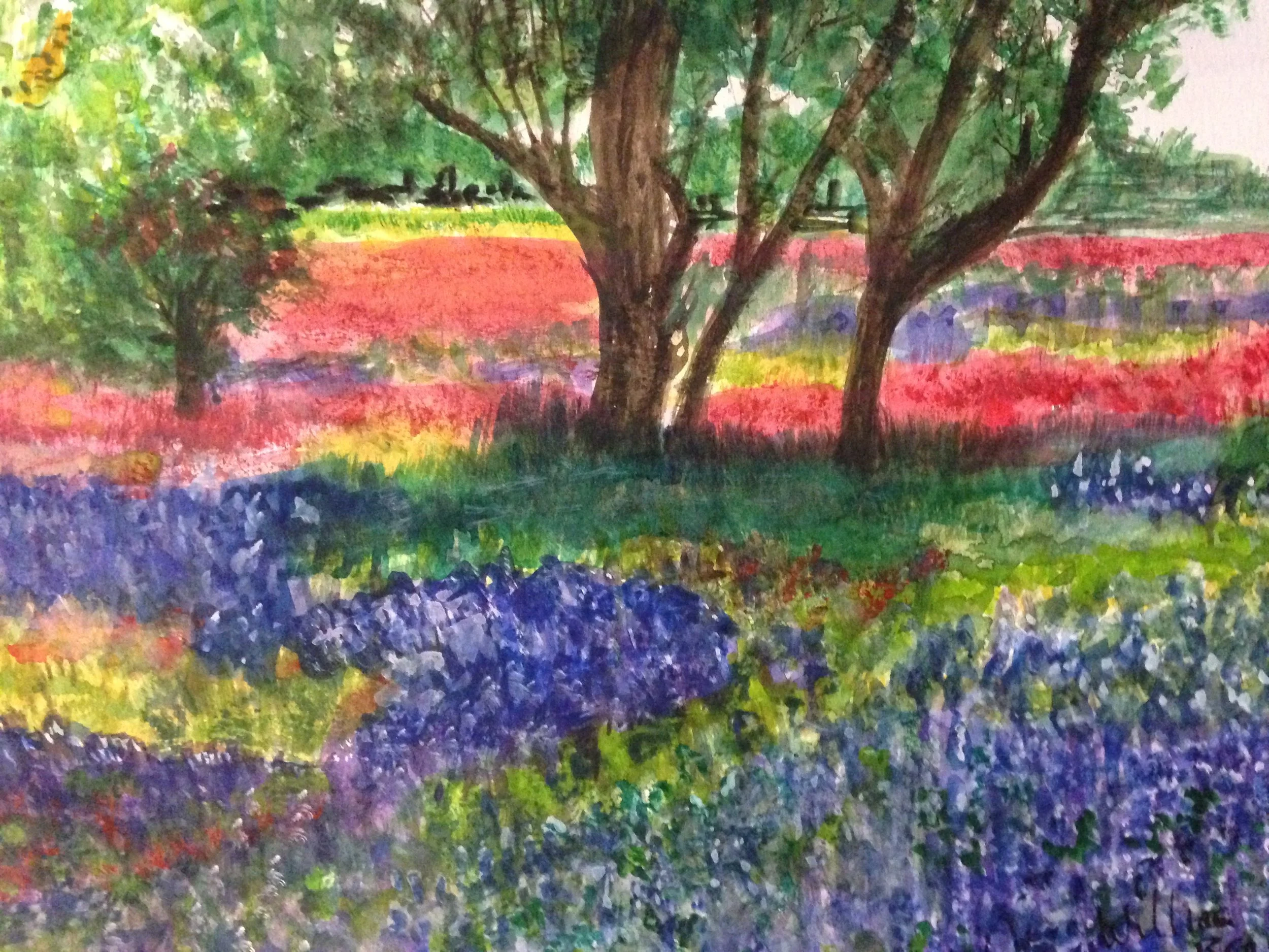 Blue Bonnets in Texas