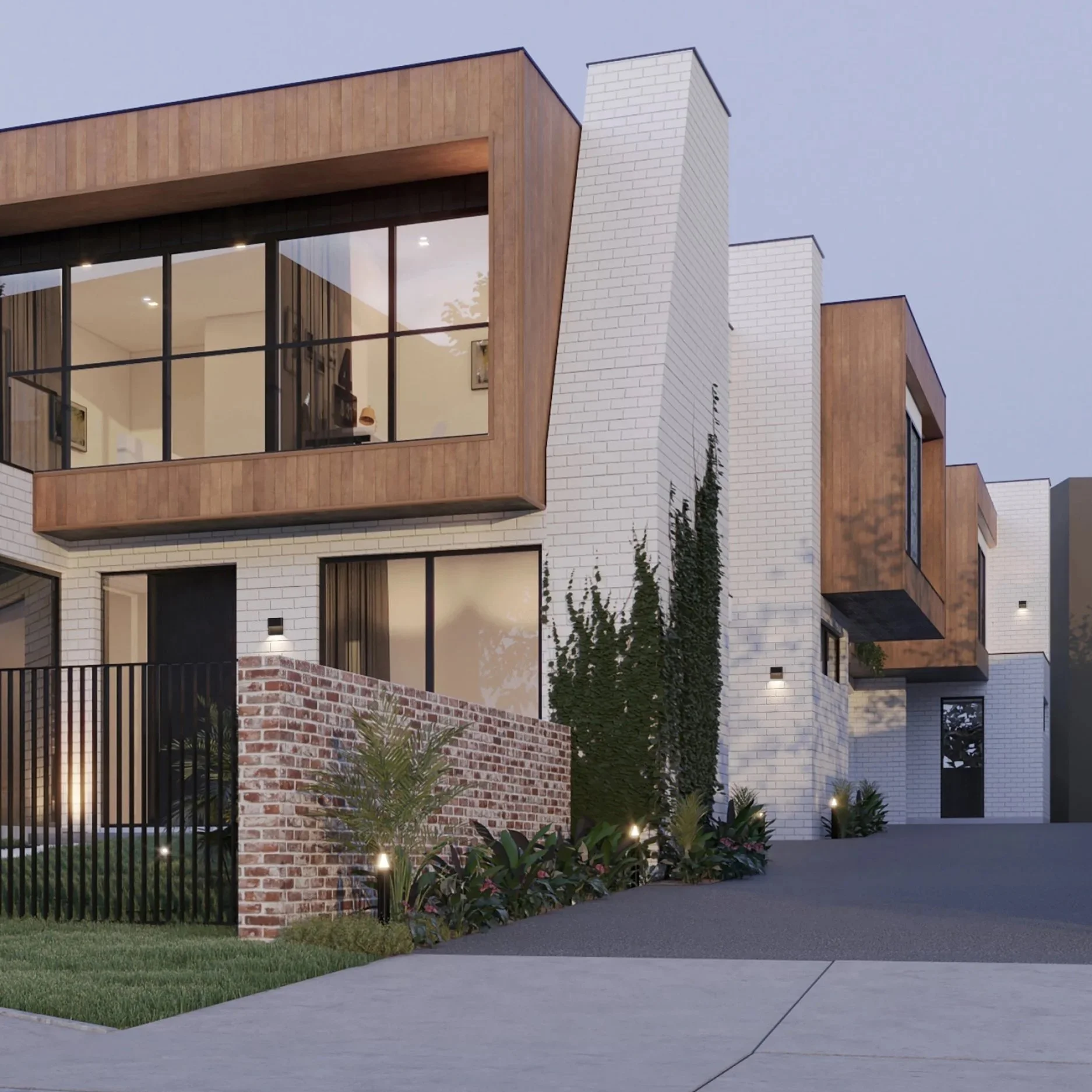 Architectural exterior lighting