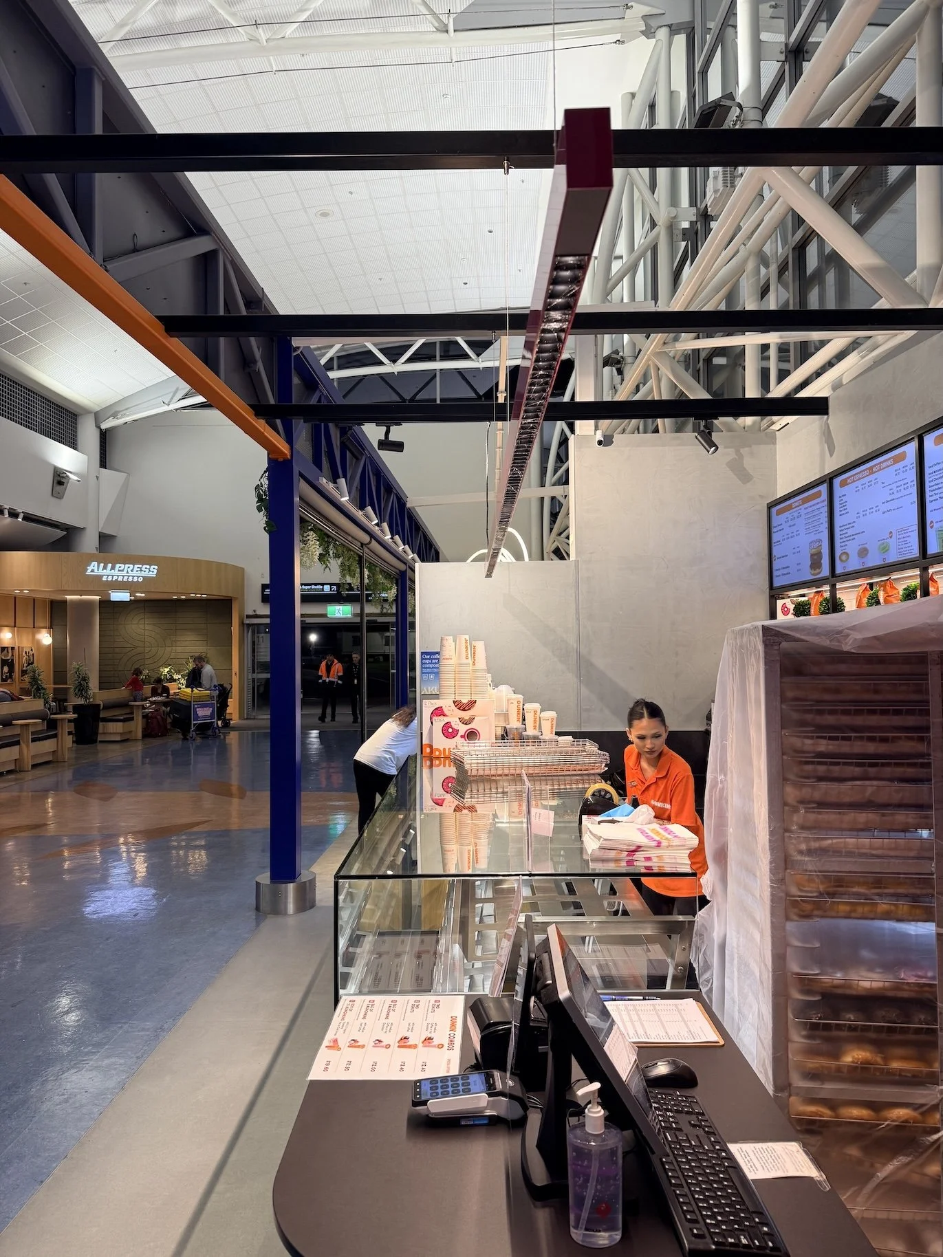 Dunkin Donuts Auckland Airport