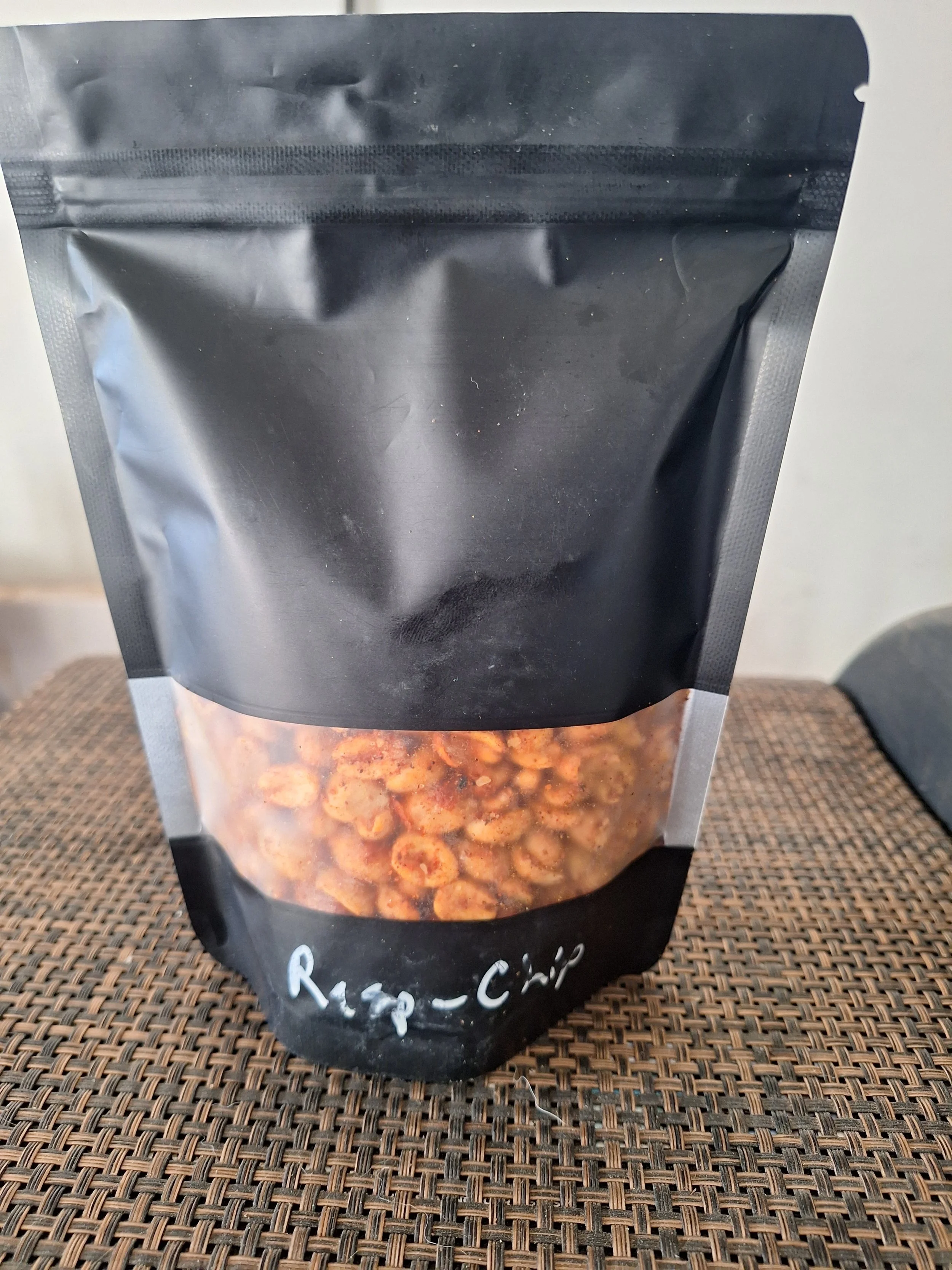 Smoked Raspberry-Chipotle Peanuts
