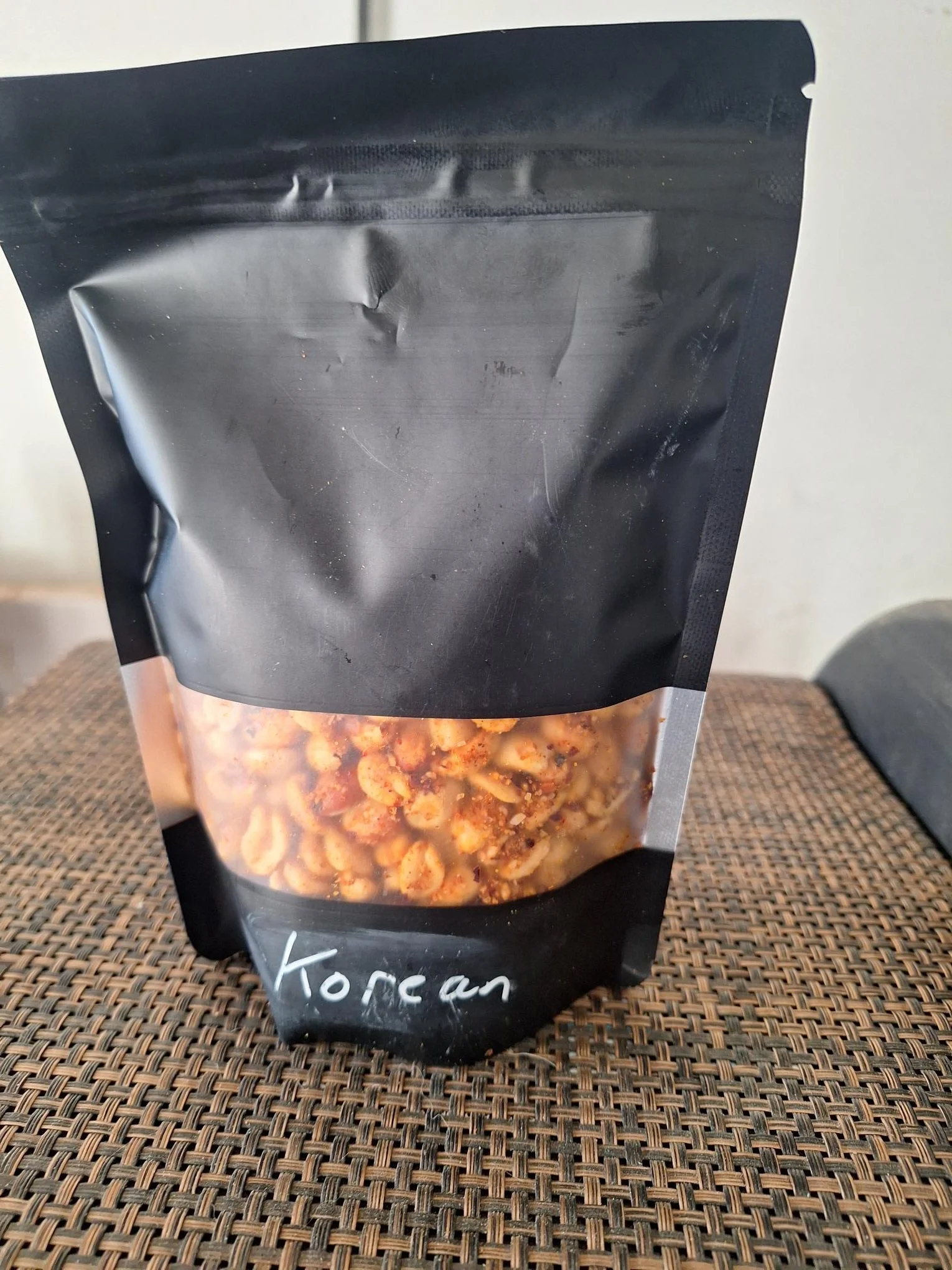 Korean BBQ Smoked Peanuts