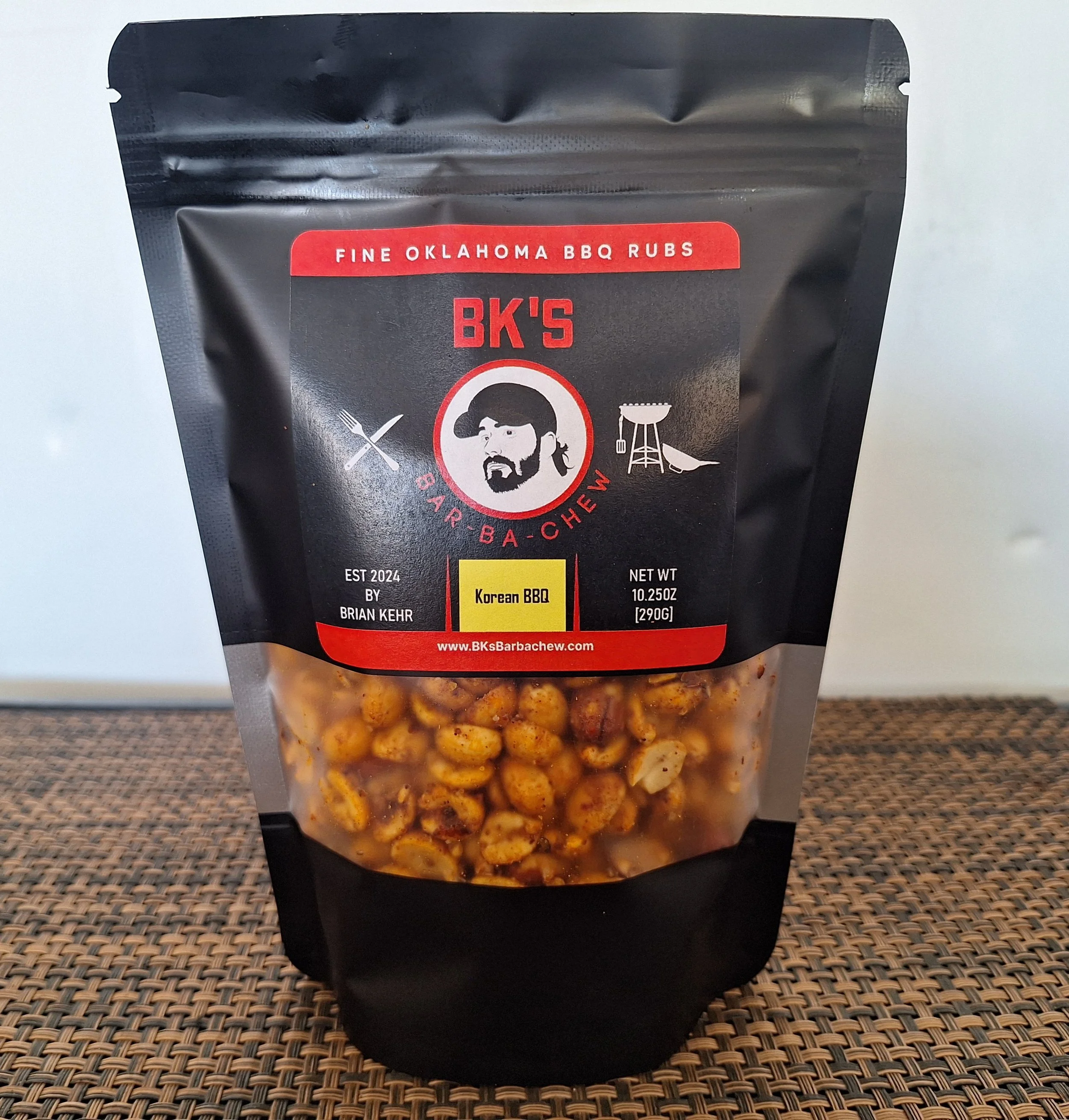 Korean BBQ Smoked Peanuts
