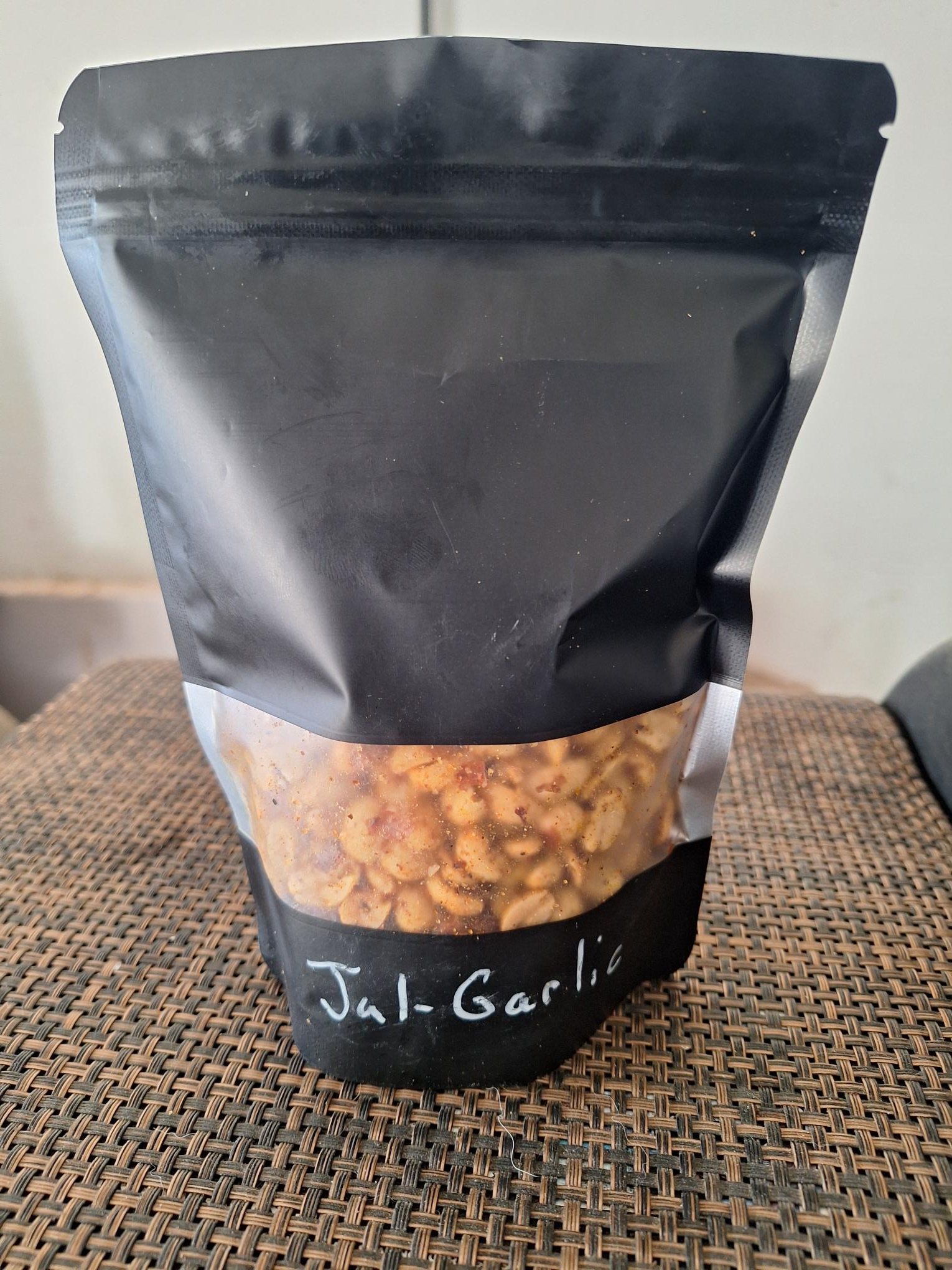 Jalapeno-Garlic Smoked Peanuts