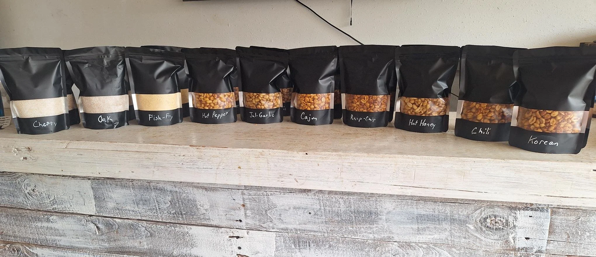 Bk'S Bar-Ba-Chew Rubs Smoked Sea Salts, Smoked Peanuts, and Fish-Fry Seasoning
