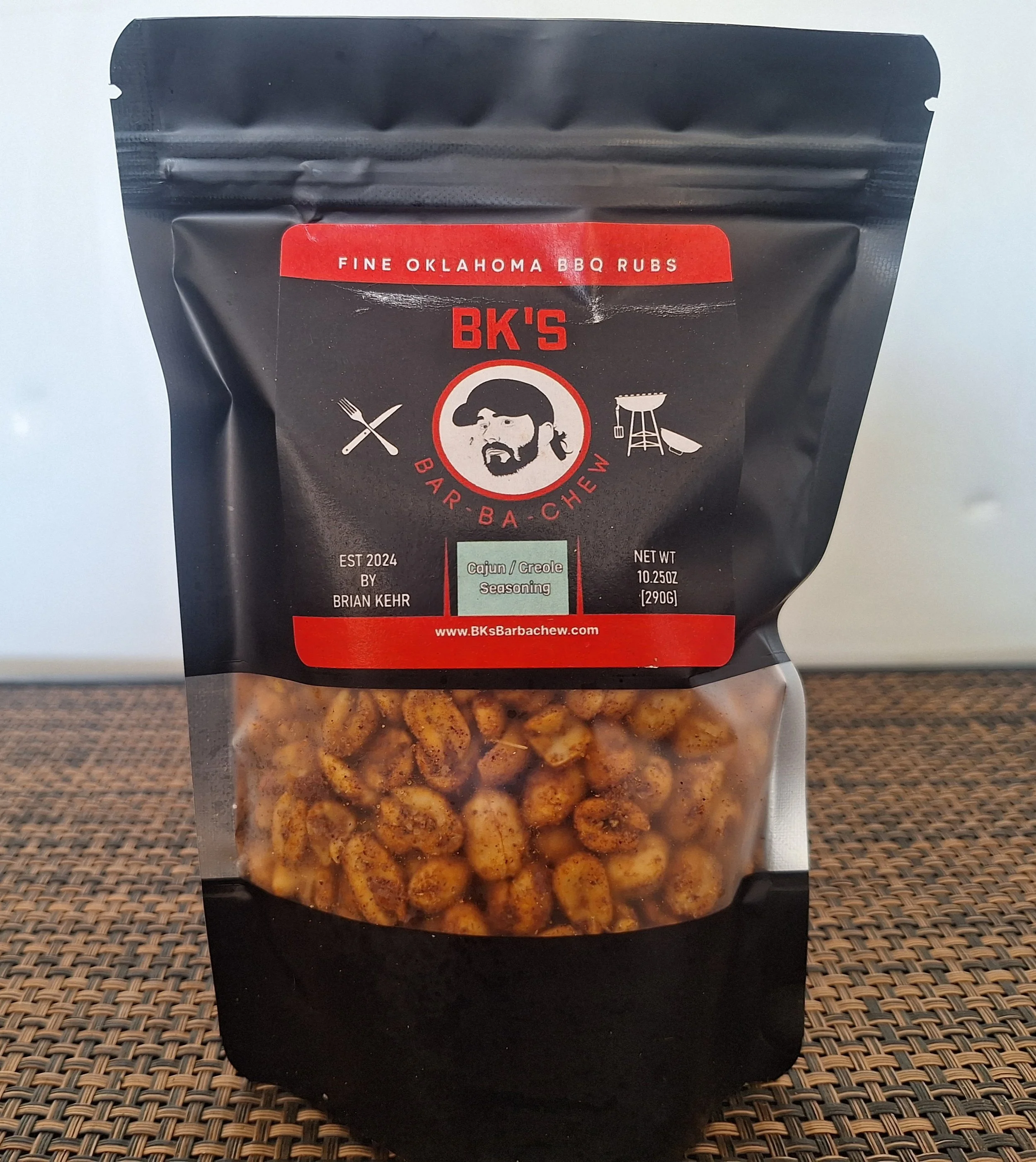 Cajun-Creole Smoked Peanuts