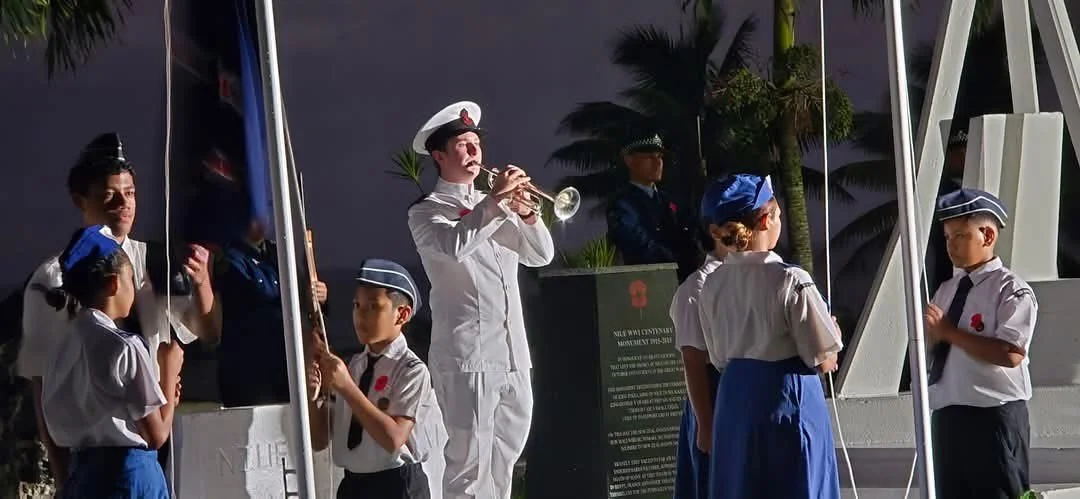 Navy Band in Nuie