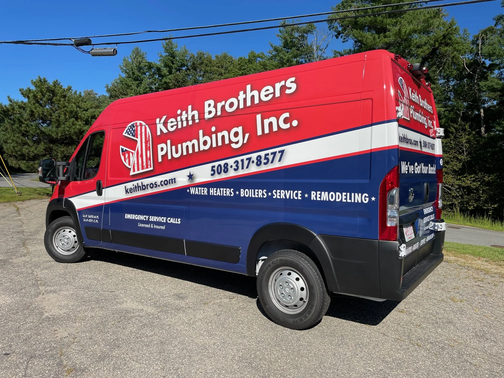 Supporting Local and Looking Sharp with Keith Brothers Plumbing