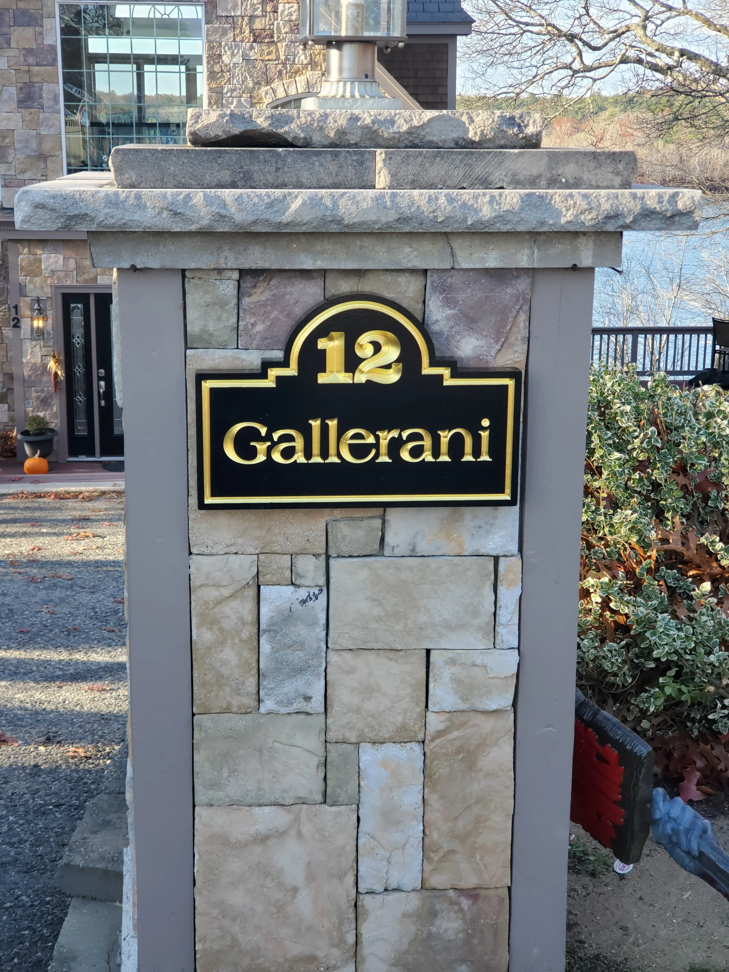 Custom Quarterboard Sign MAde in Plymouth, MA