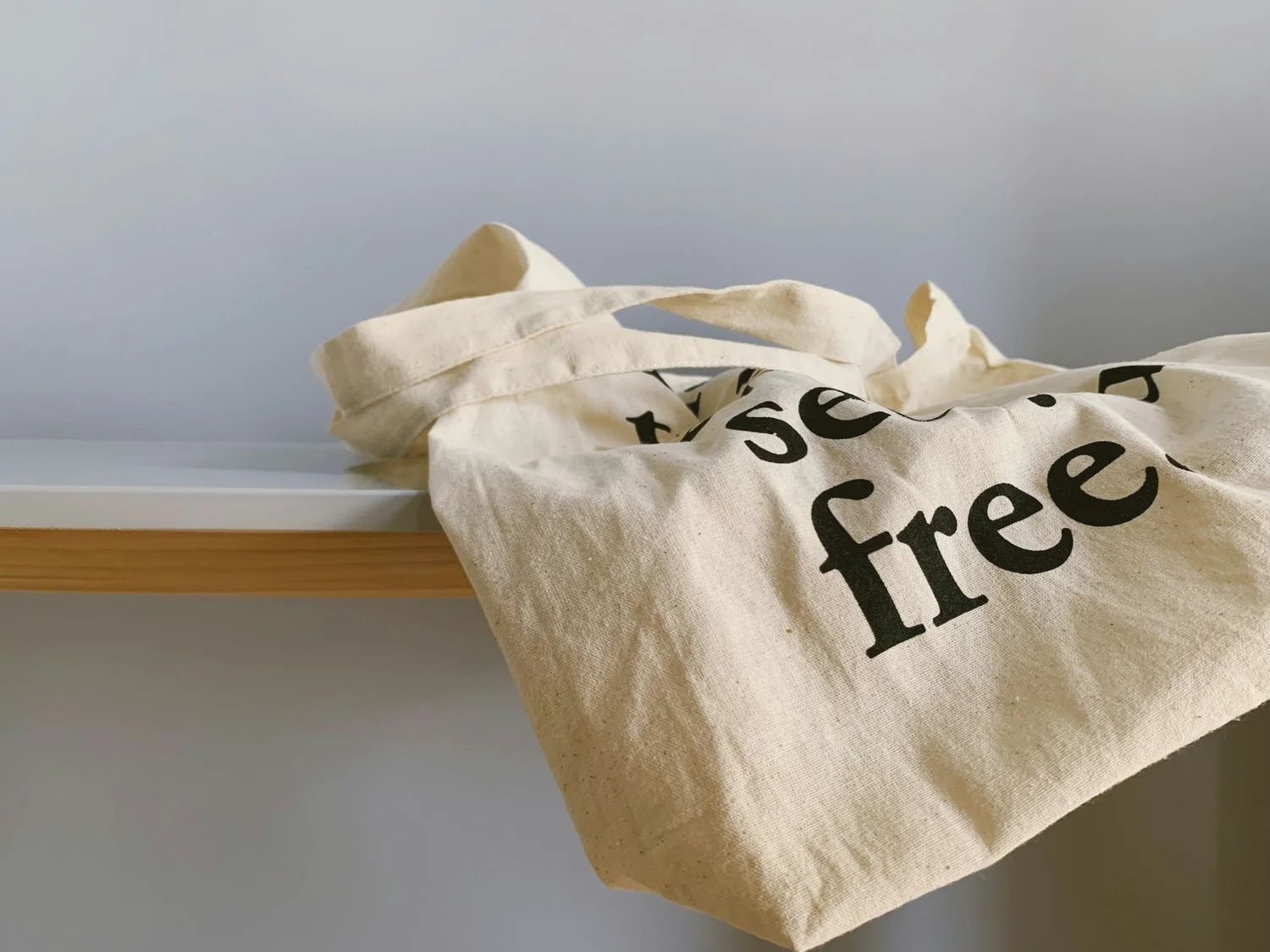 Saco em tecido natural — PROTEGG