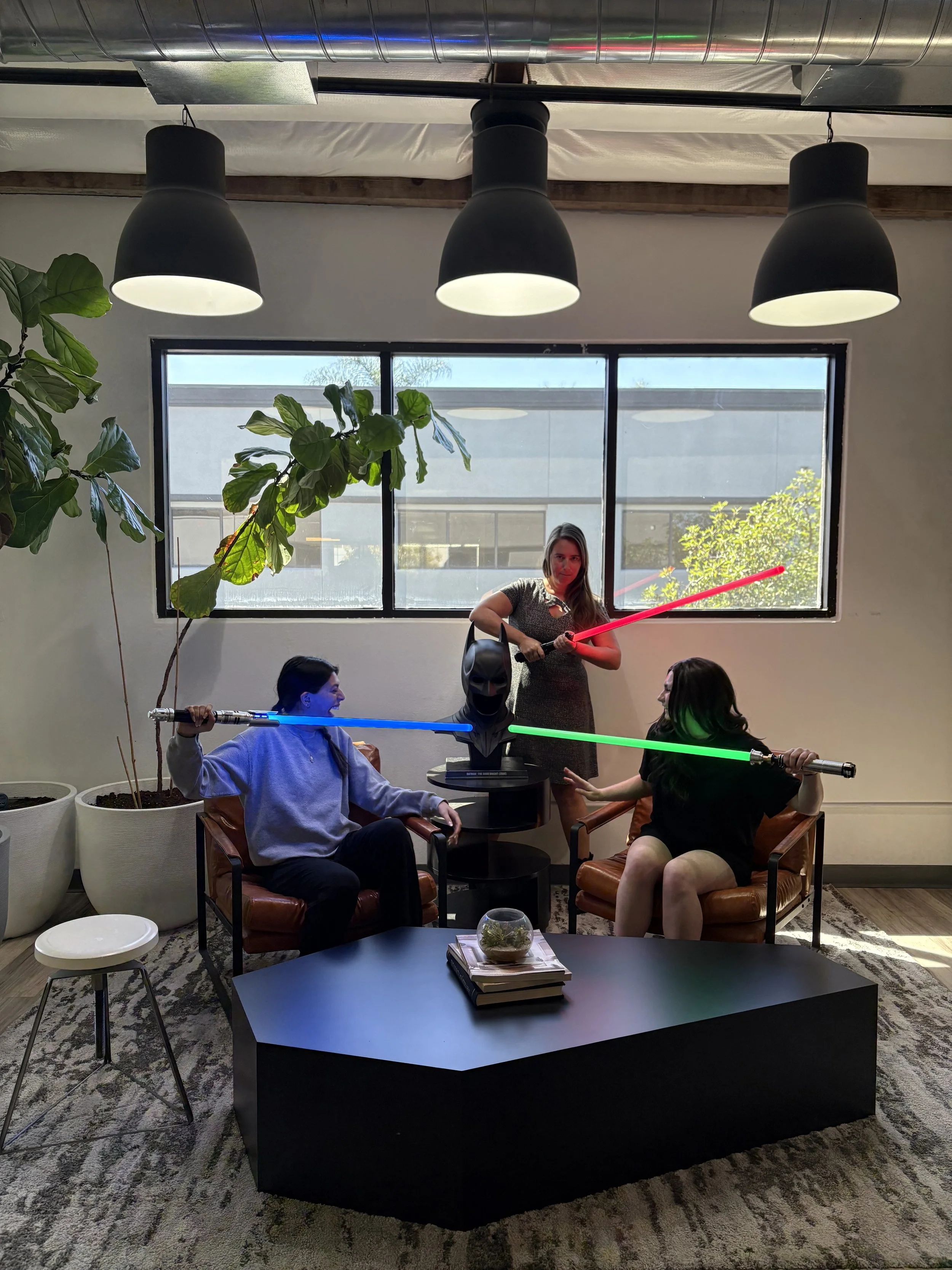 Having fun with our upcoming model home!