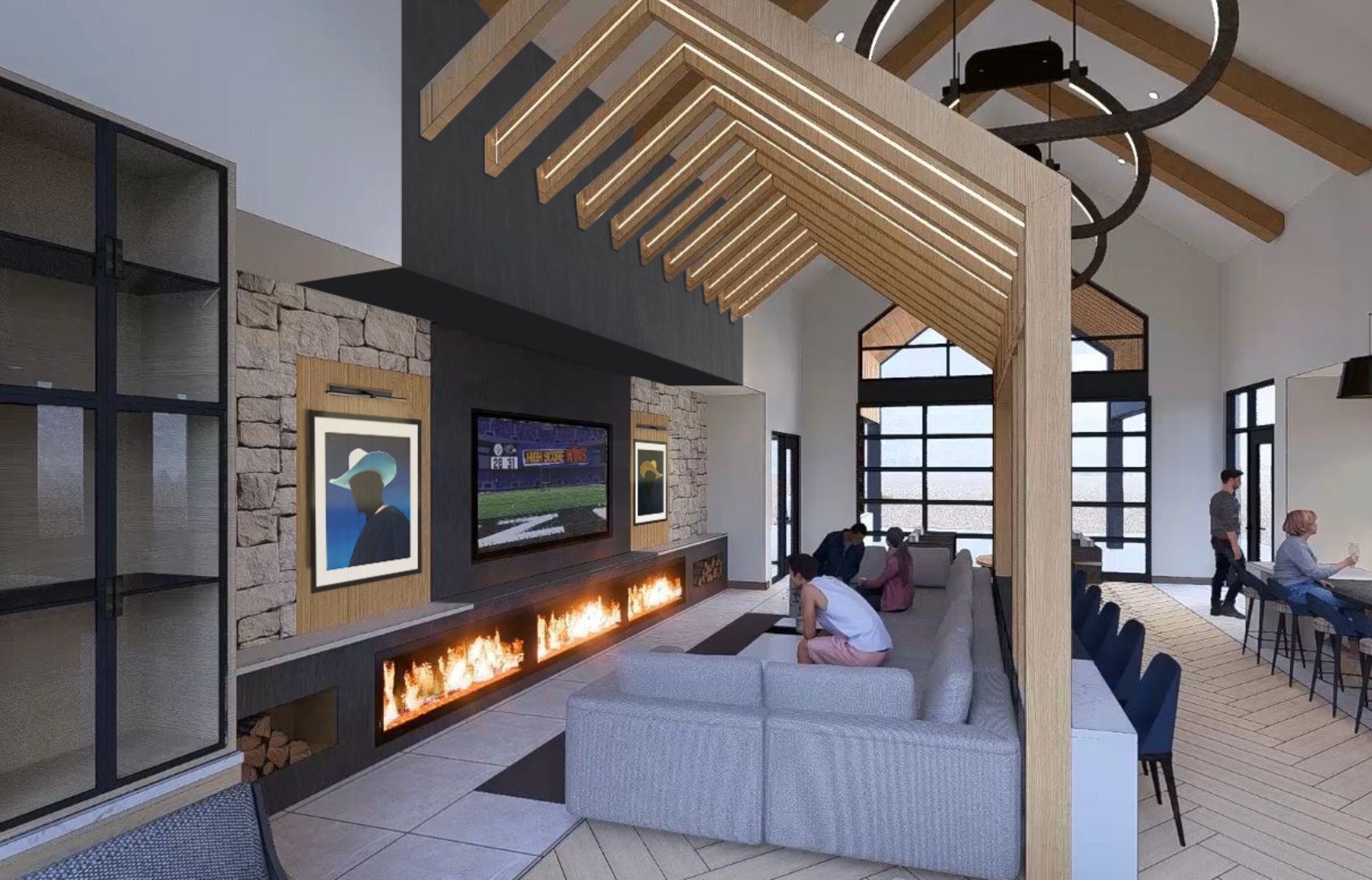 New project in West Jordan, Utah! Excited to see the design process coming together- highlighting the pasture and ranching culture that comes from the local mountains and river