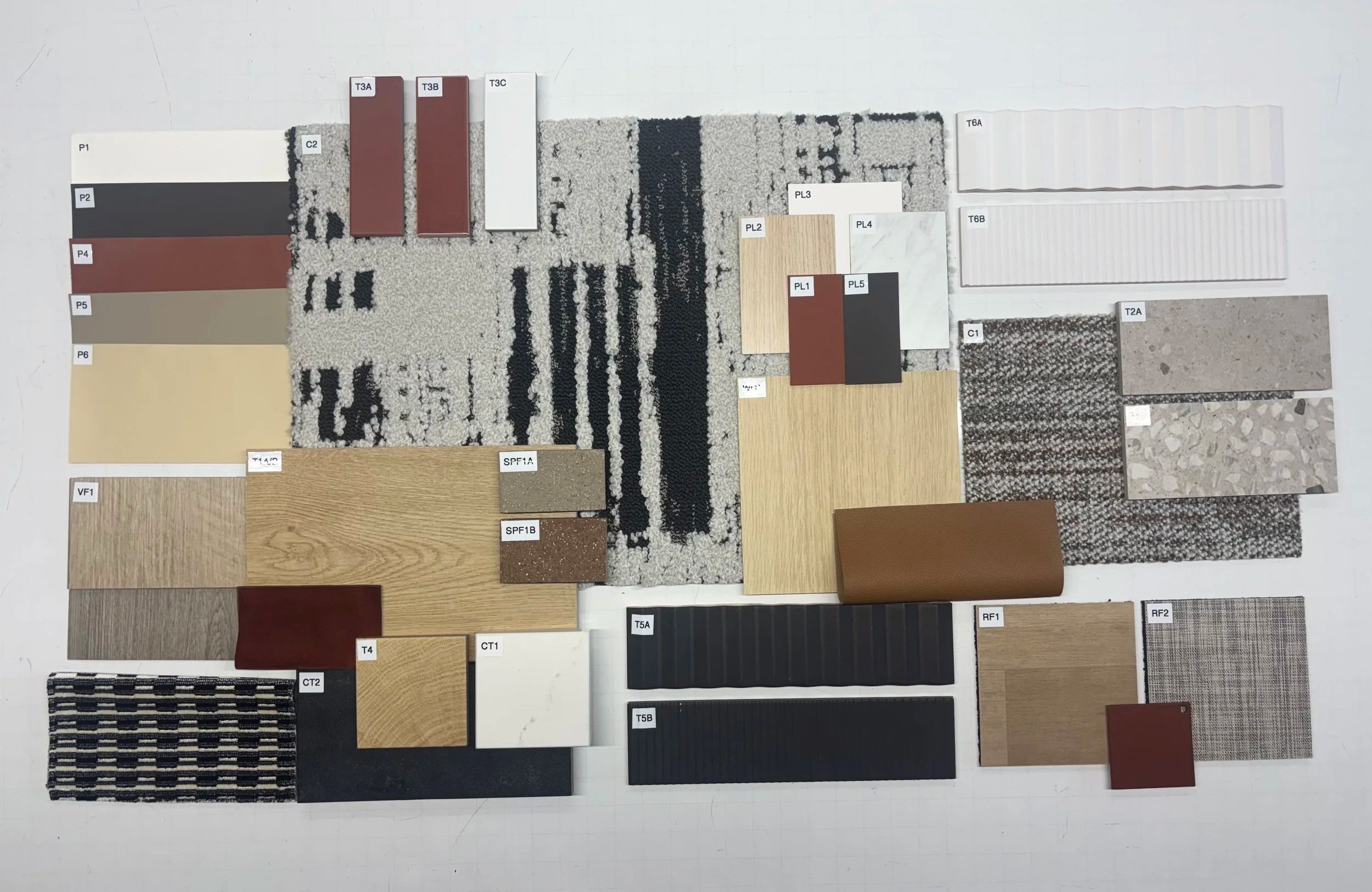 Finishes Palette for new project!