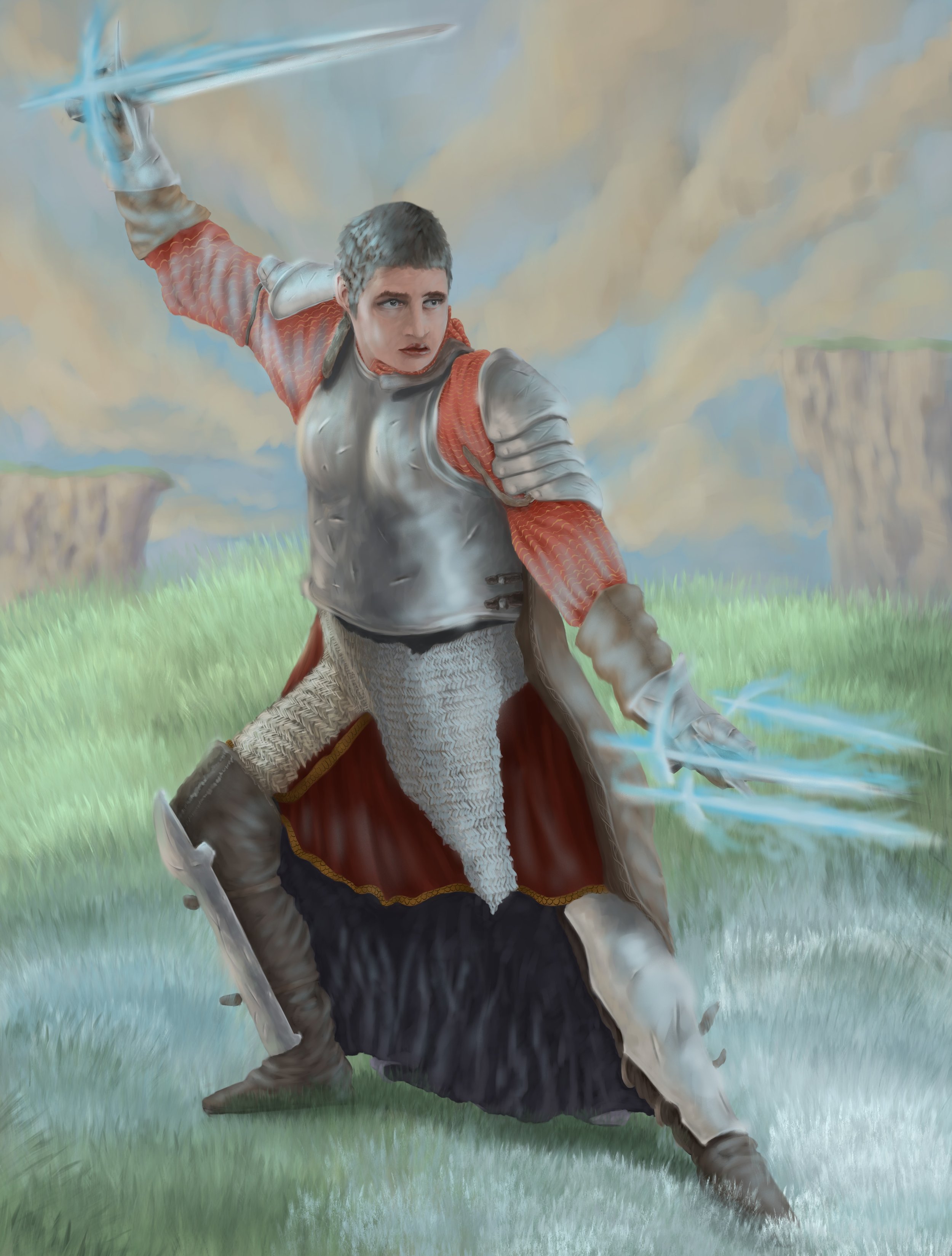 Spellsword Duelist, Digital, 2024