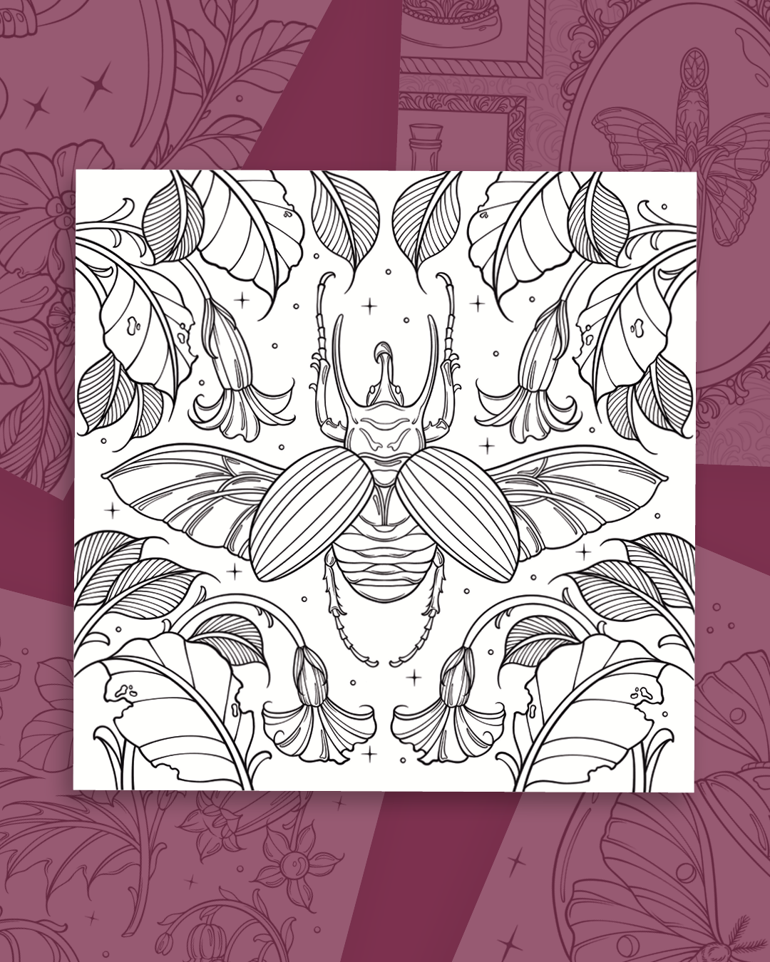 Fantasy Coloring Book Pages