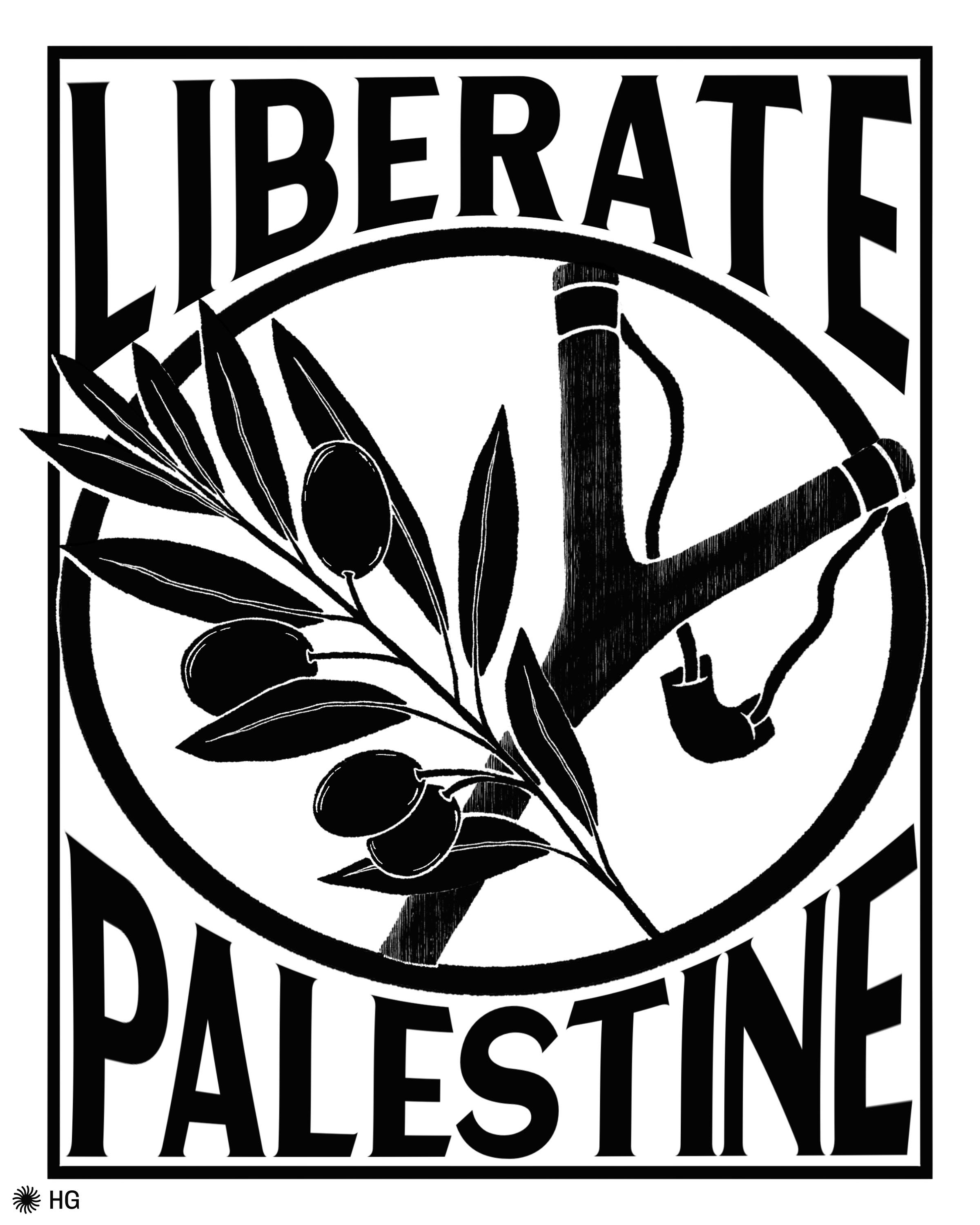 HopeGlastris_LiberatePalestine_B&W.jpg